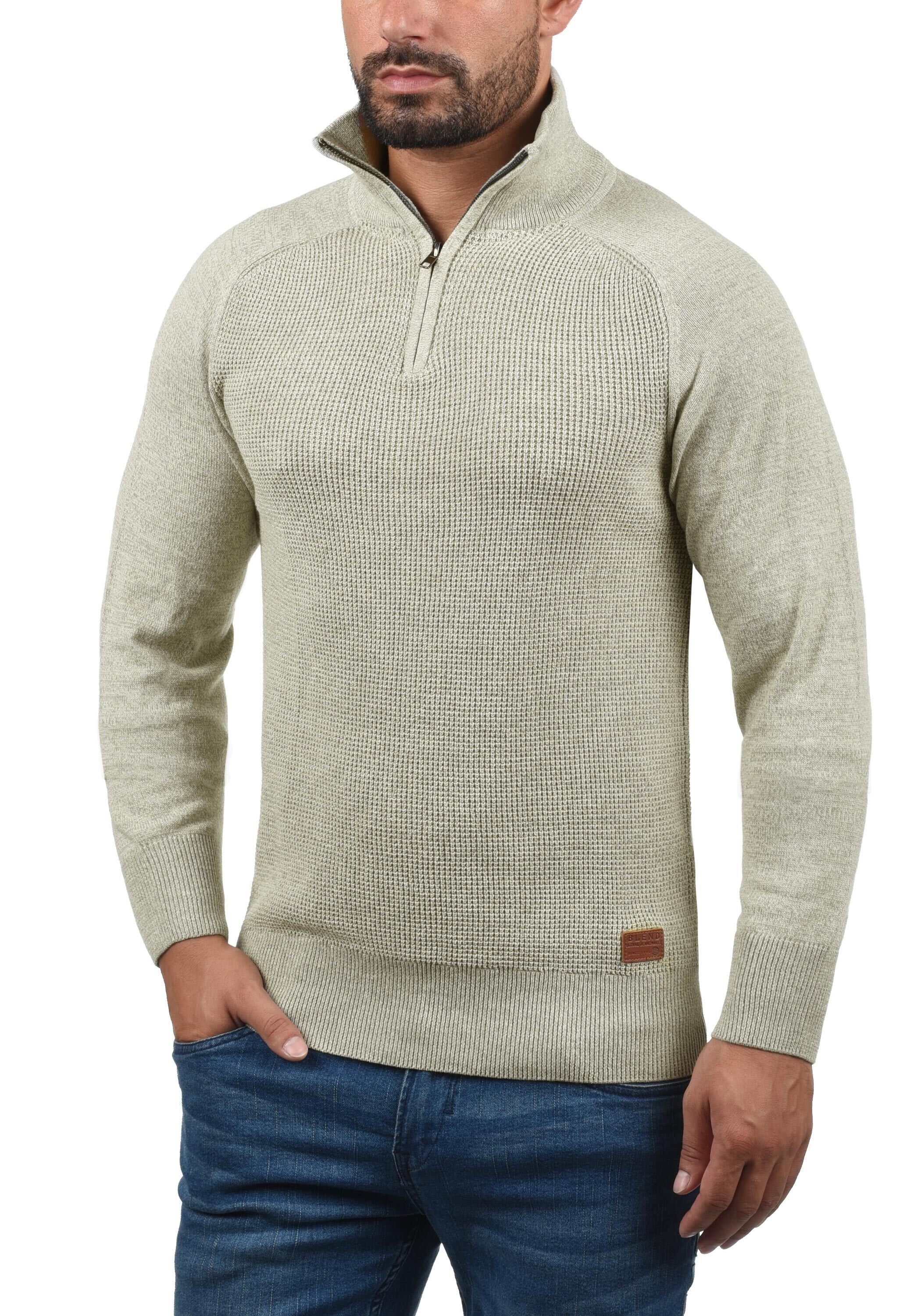 Blend Troyer BHGrandolf Grobstrick-Troyer mit Stehkragen günstig online kaufen