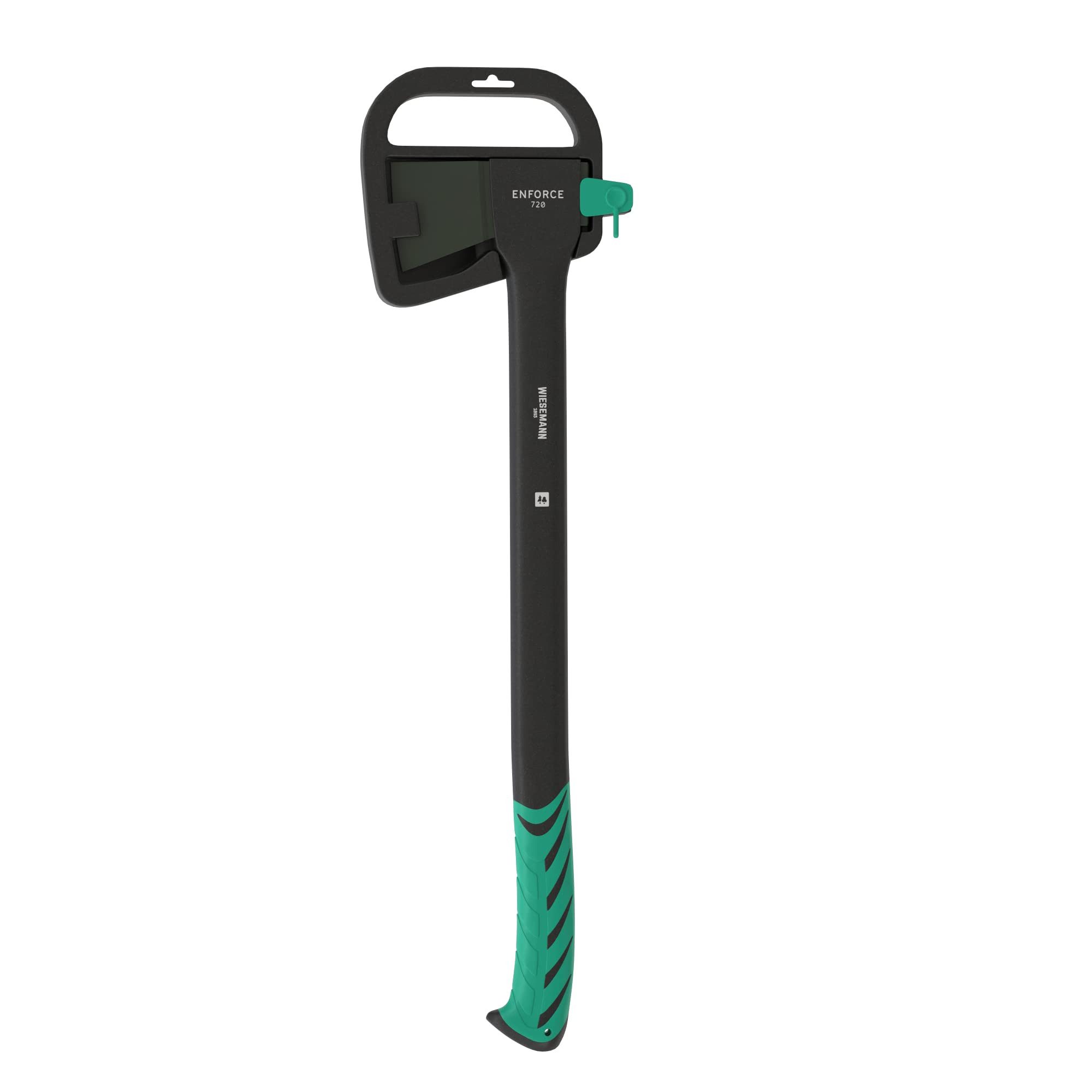Wiesemann1893 Spaltaxt, 1610 g, 72 cm Länge, (2-St), Ergonomischer 2K-Fiberglasstiel mit Schockabsorbierung