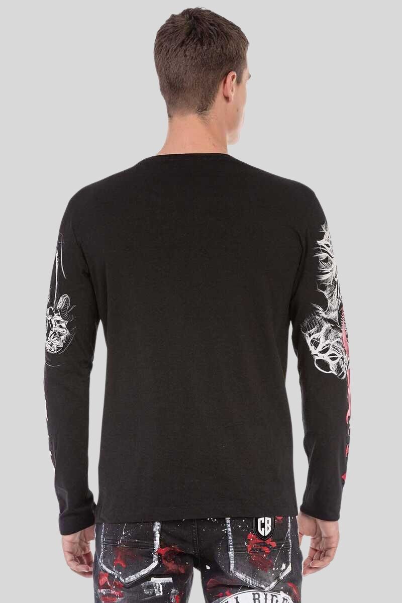 Cipo & Baxx T-Shirt Sweatshirts mit coolem Print günstig online kaufen