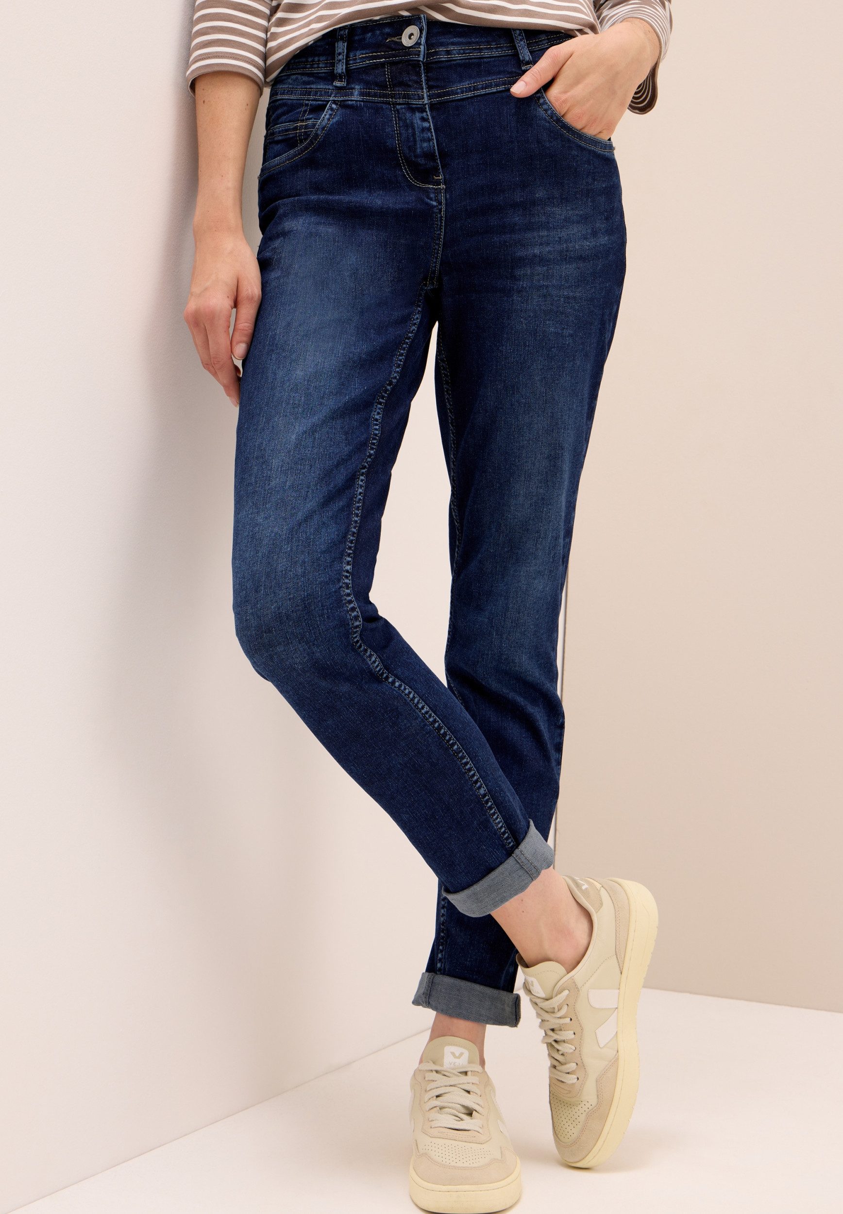 CECIL Gerade Jeans - Slim Fit Jeans Damen