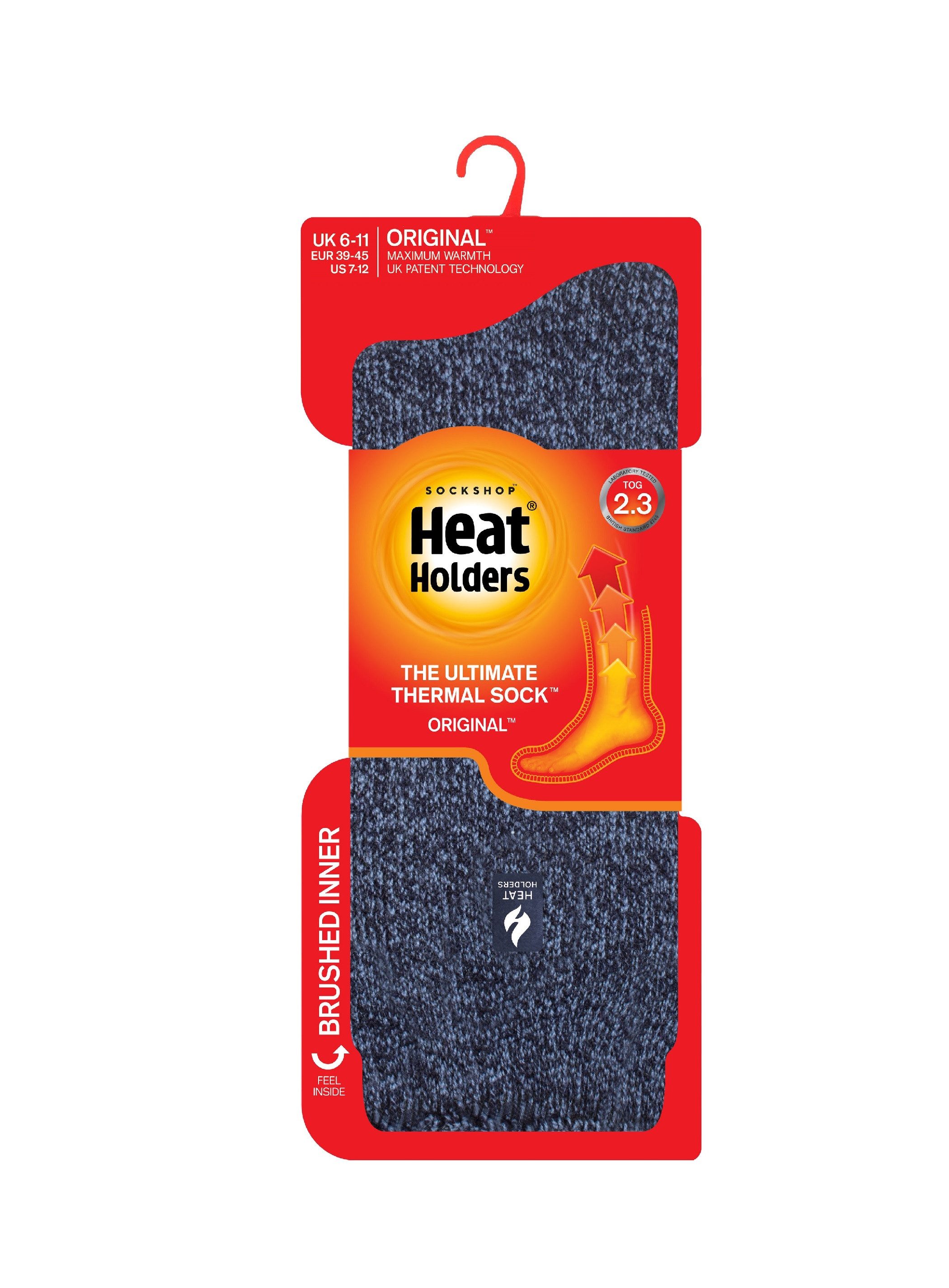 Heat Holders Thermosocken Original 2,3 Tog Herren Größe 39-45 7x wärmer als günstig online kaufen