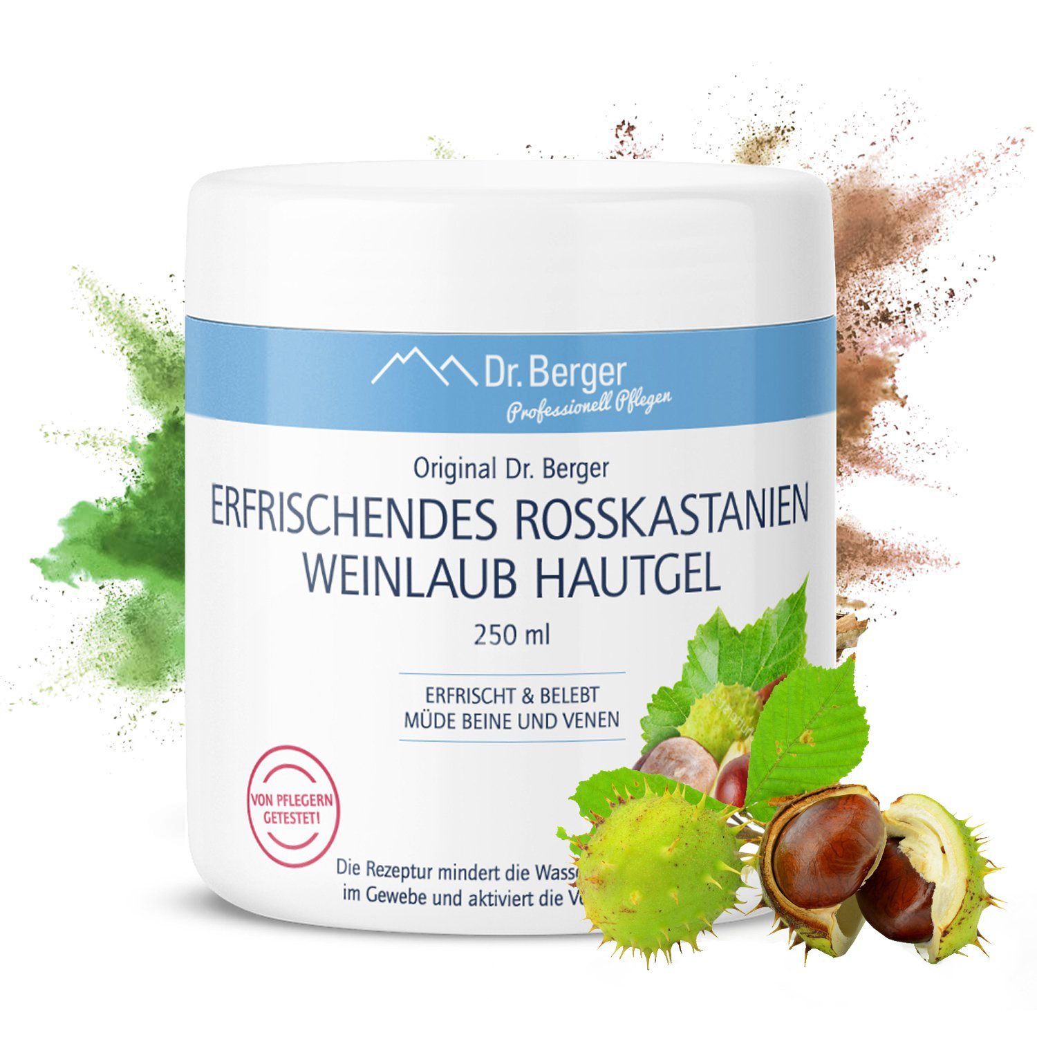 Körpergel Original Dr. Berger erfrischendes Rosskastanien Weinlaub Hautgel