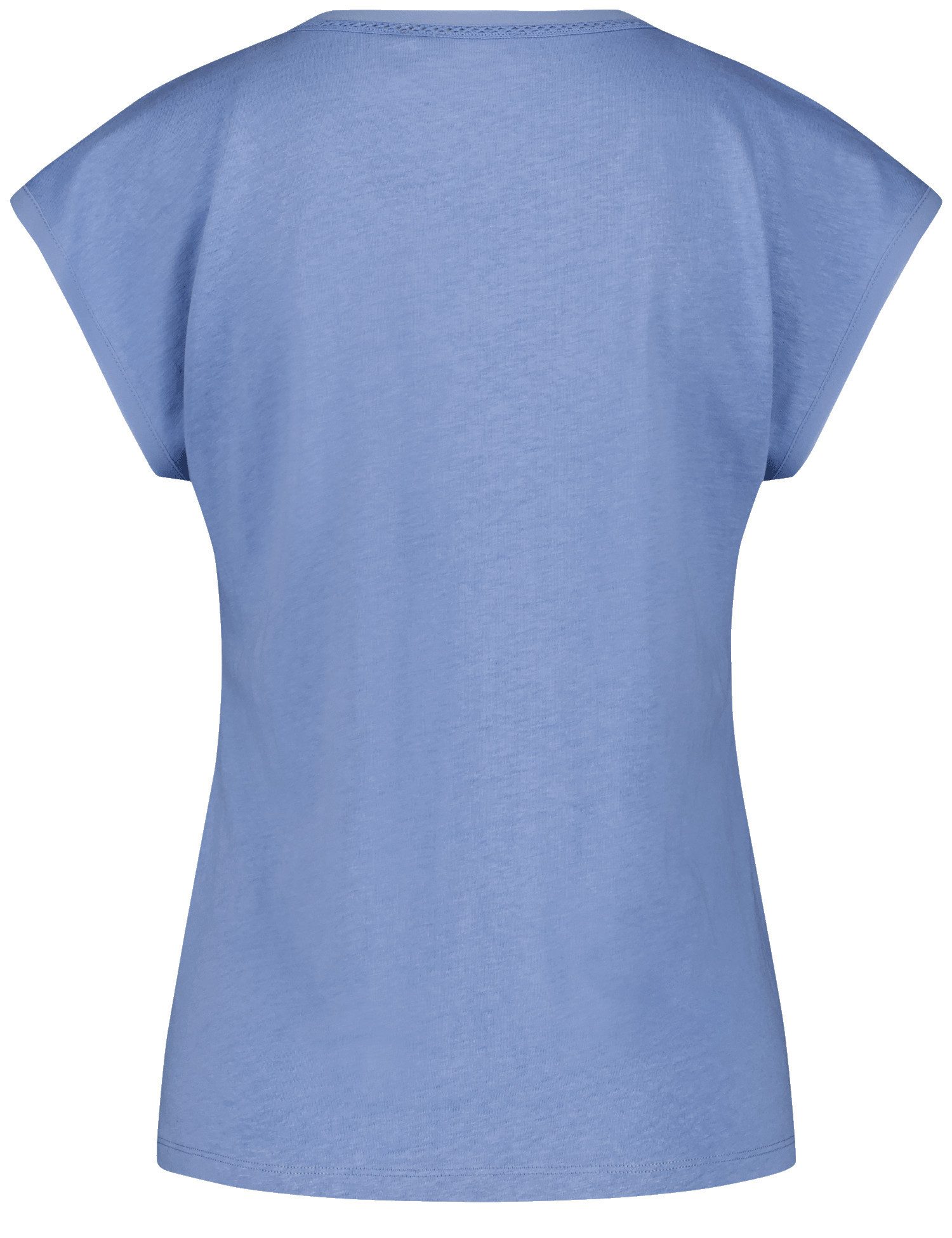 GERRY WEBER Shirtbluse Kurzarmshirt mit Chiffonblende günstig online kaufen