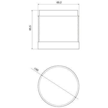 SIEMENS Sensor Siemens Dauerlichtelement 8WD44205AD 8WD4420-5AD LED 1 St., (8WD4420-5AD)