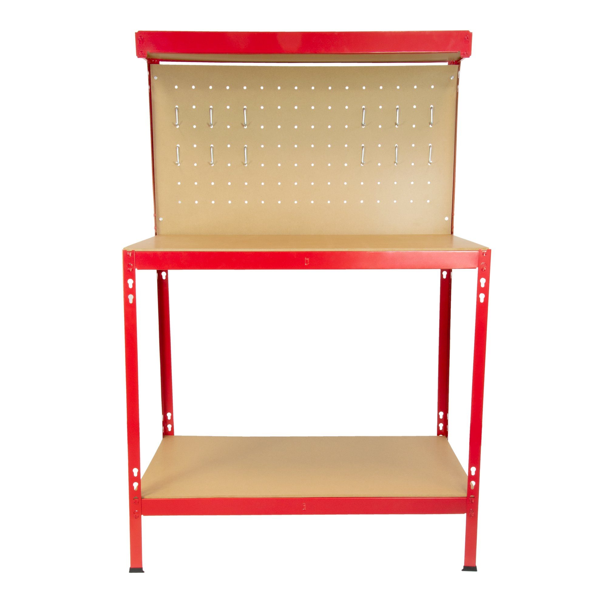 SCHMIDT security tools Werkbank 140x90x48cm Arbeitstisch Werkzeugbank Lochw günstig online kaufen