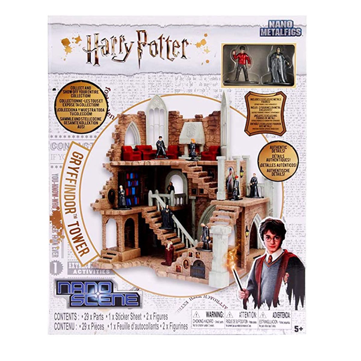 SIMBA Spielfigur Simba 10058737, Harry Potter Spielset, Hogwarts, Griffindor Turm+2 Sam
