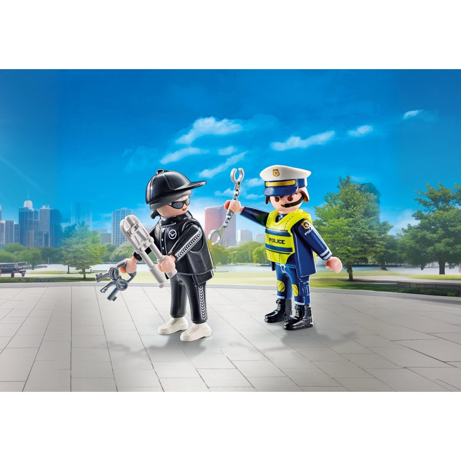 Playmobil® 71804 DuoPack Polizist und Einbrecher Konstruktions-Spielset – Bild 2 von 4