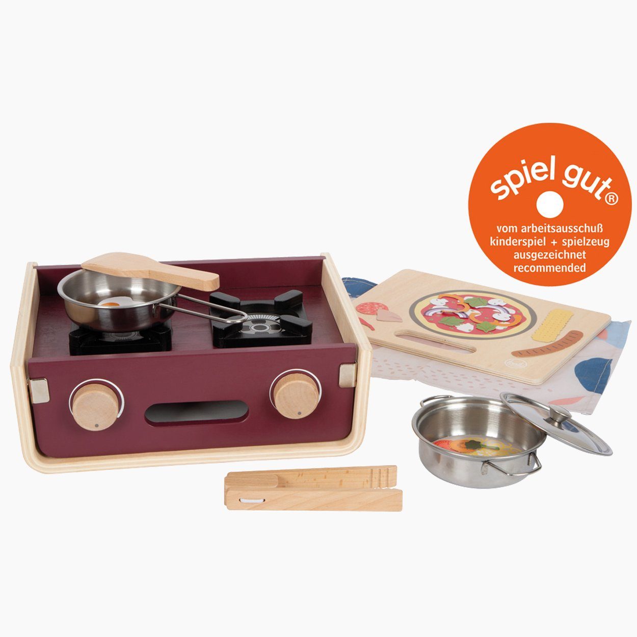 Small Foot Spielküche Kinderküche Camping „tasty“ holz/metall/stoff, Eine Küche voller Möglichkeiten
