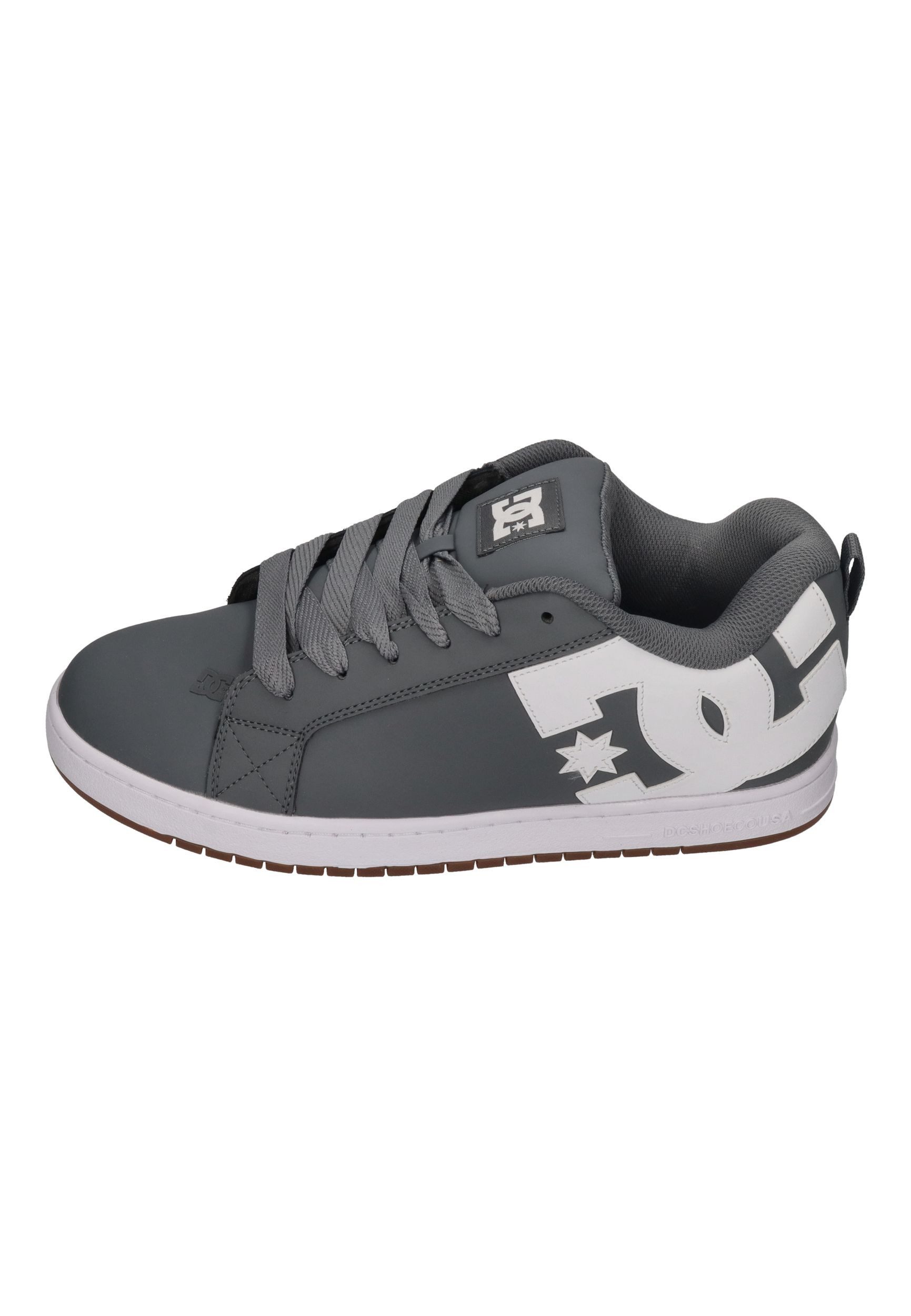 DC Shoes COURT GRAFFIK Skateschuh Grey White günstig online kaufen