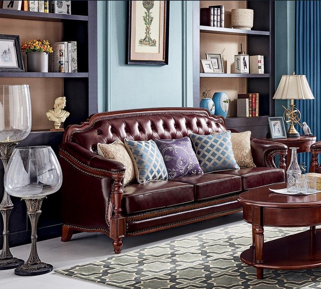 3-Sitzer Chesterfield-Sofa Moderne Luxus Couch JVmoebel Europe Chesterfield in Brauner Dreisitzer Made Neu,