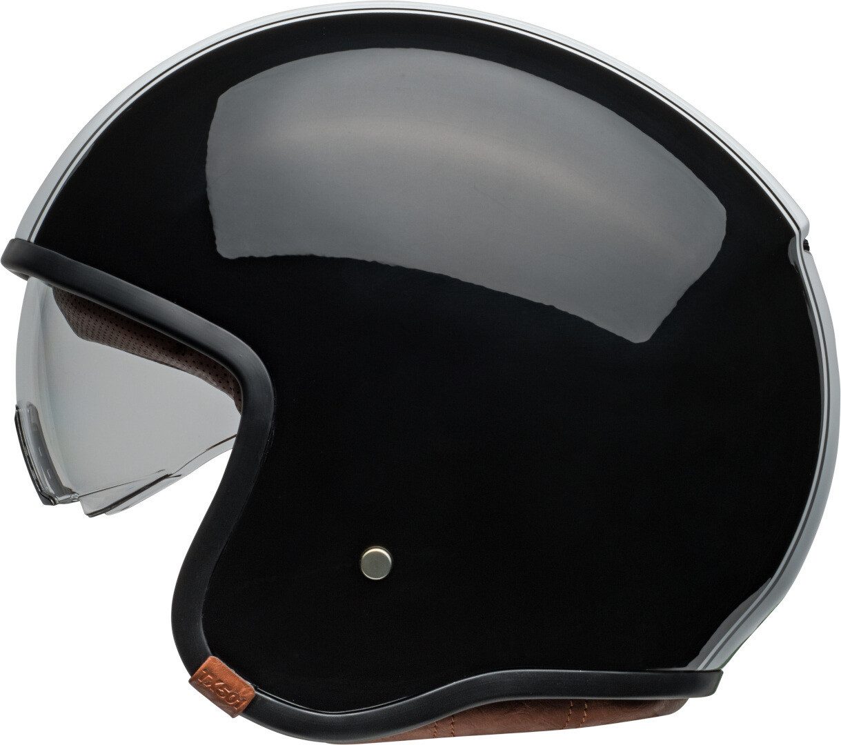 Bell Motorradhelm TX-501 Rally Jethelm, vorbereitet für Kommunikationssystem,integriertes Sonnenvisier