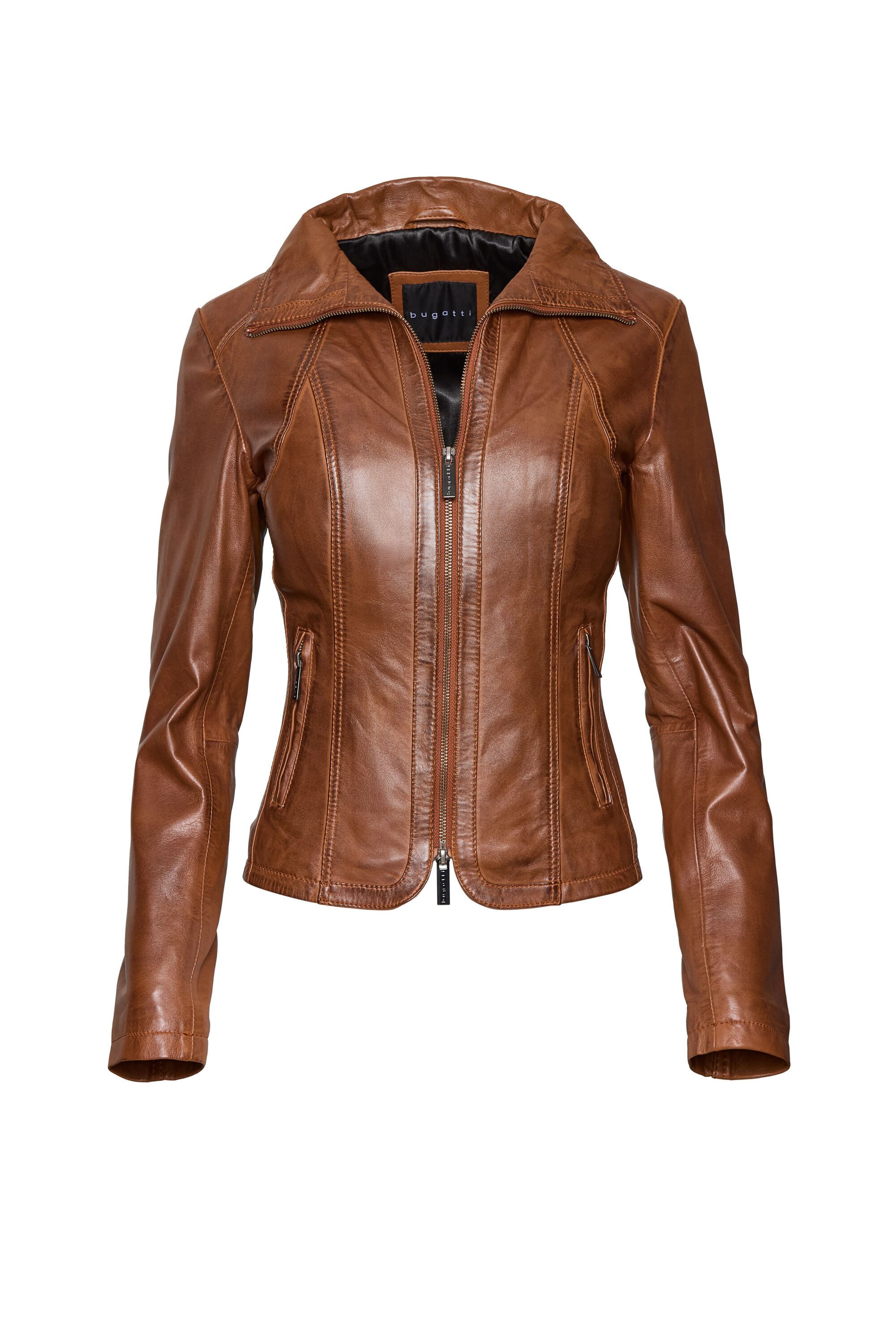 bugatti Lederjacke (1-St) aus hochwertigem Leder