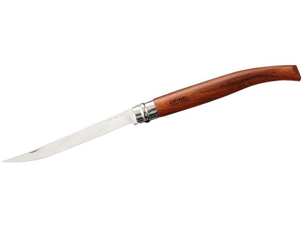 Taschenmesser No 15, Slim-Line, rostfrei, Padouk, Namensgravur möglich