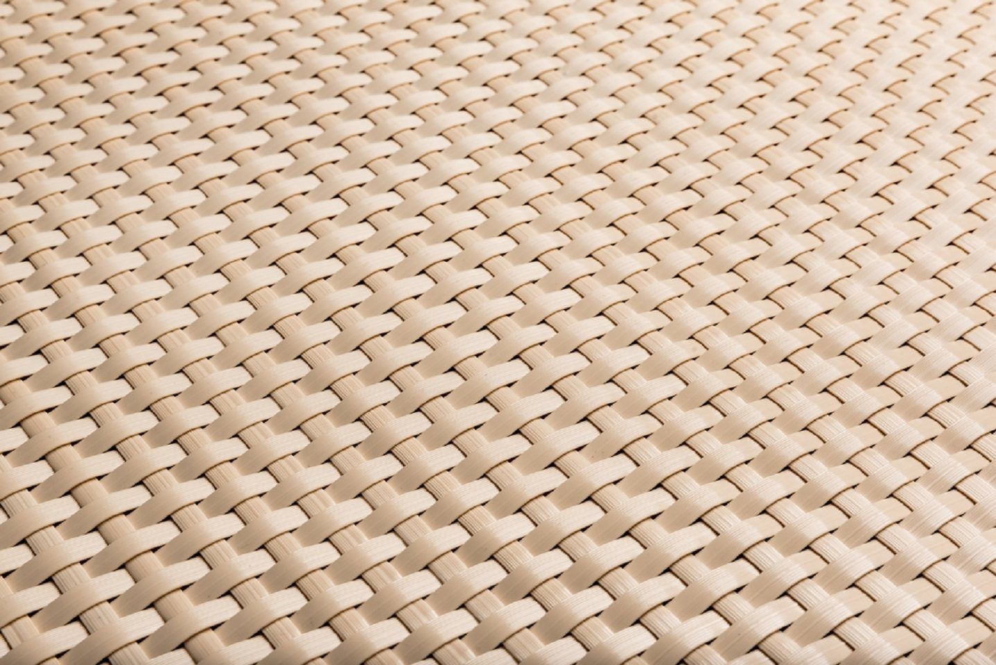 Balkonsichtschutz Polyrattan - Beige 1m x 3m