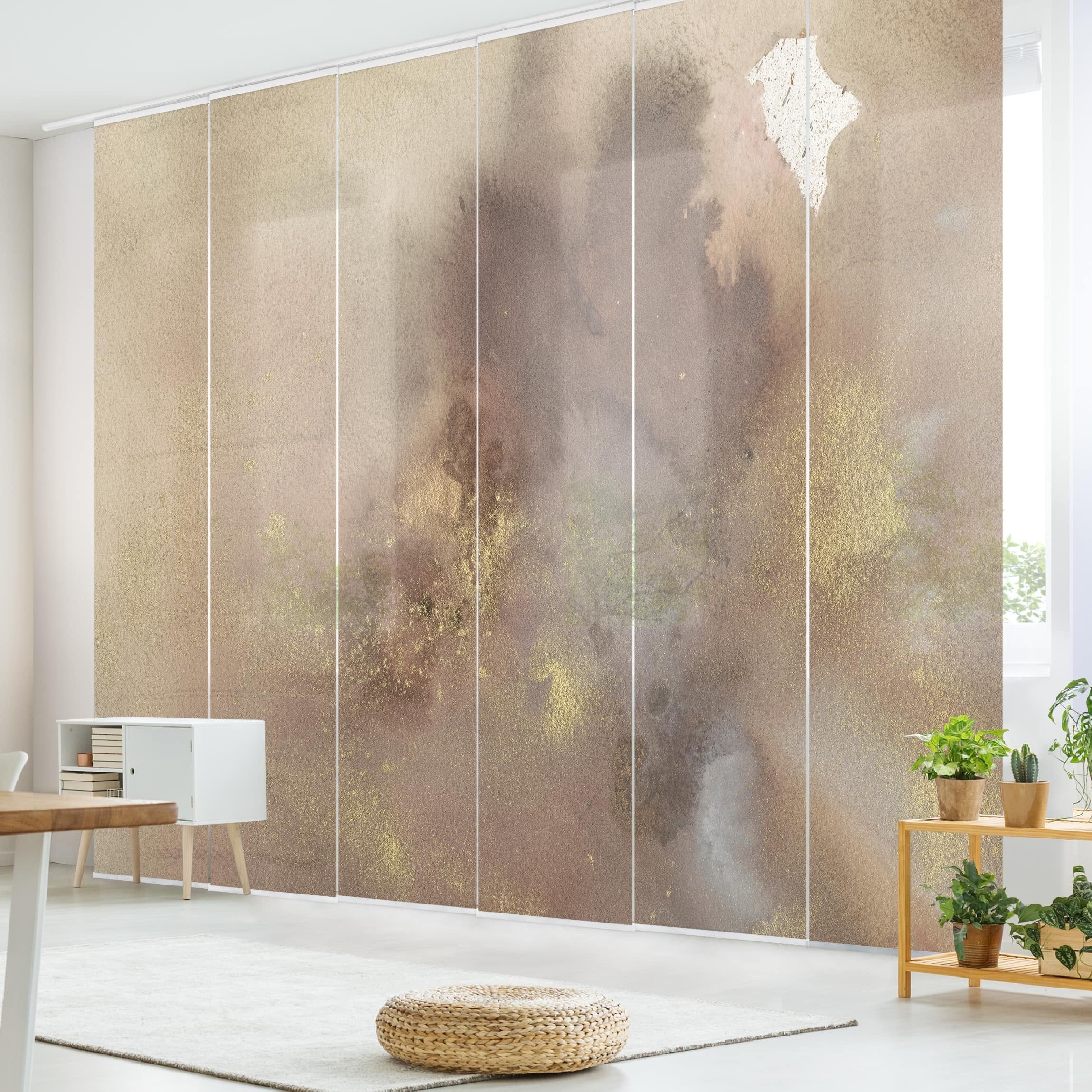 Bilderdepot24 Schiebegardine modern Flächenvorhang blickdicht Himmelsträume günstig online kaufen