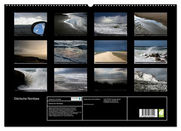 CALVENDO Wandkalender Dänische Nordsee (Premium, hochwertiger DIN A2 Wandkalender 2023, Kunstdruck in Hochglanz)
