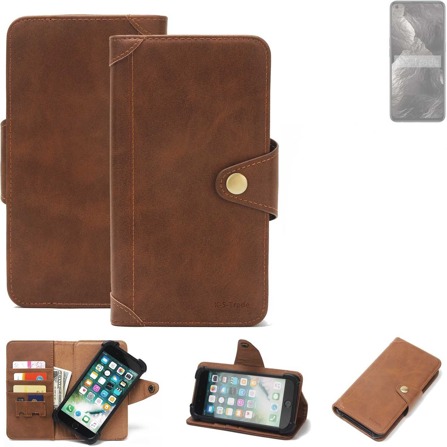 K-S-Trade Handyhülle für Realme GT Master Edition, Handyhülle Schutz Hülle Walletcase Bookstyle Tasche Case