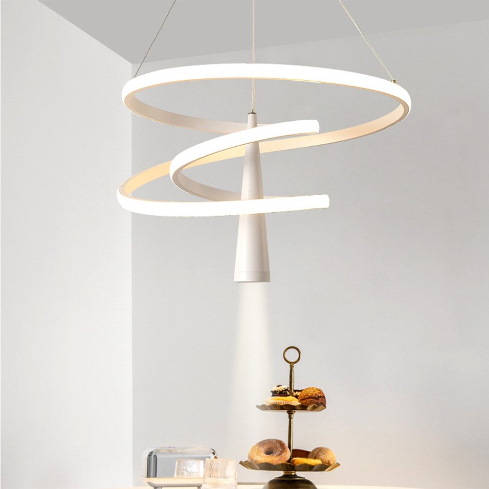 LED Pendelleuchte Pendellampe 60W Dimmbar Hängelampe Esstisch Küchen 230V