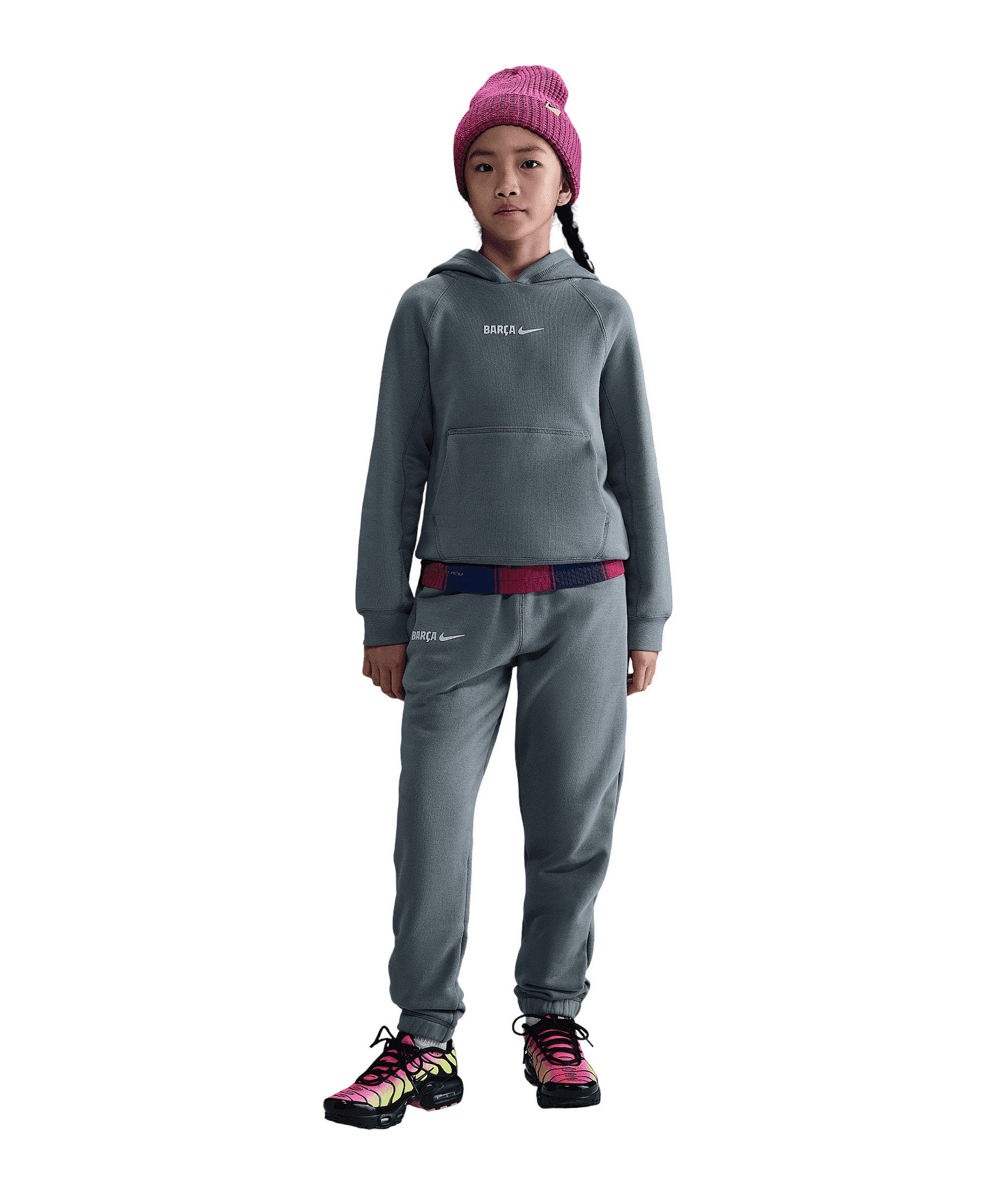 Nike Sweatshirt Nike Performance FC Barcelona NSW Air Hoody Kids Baumwolle