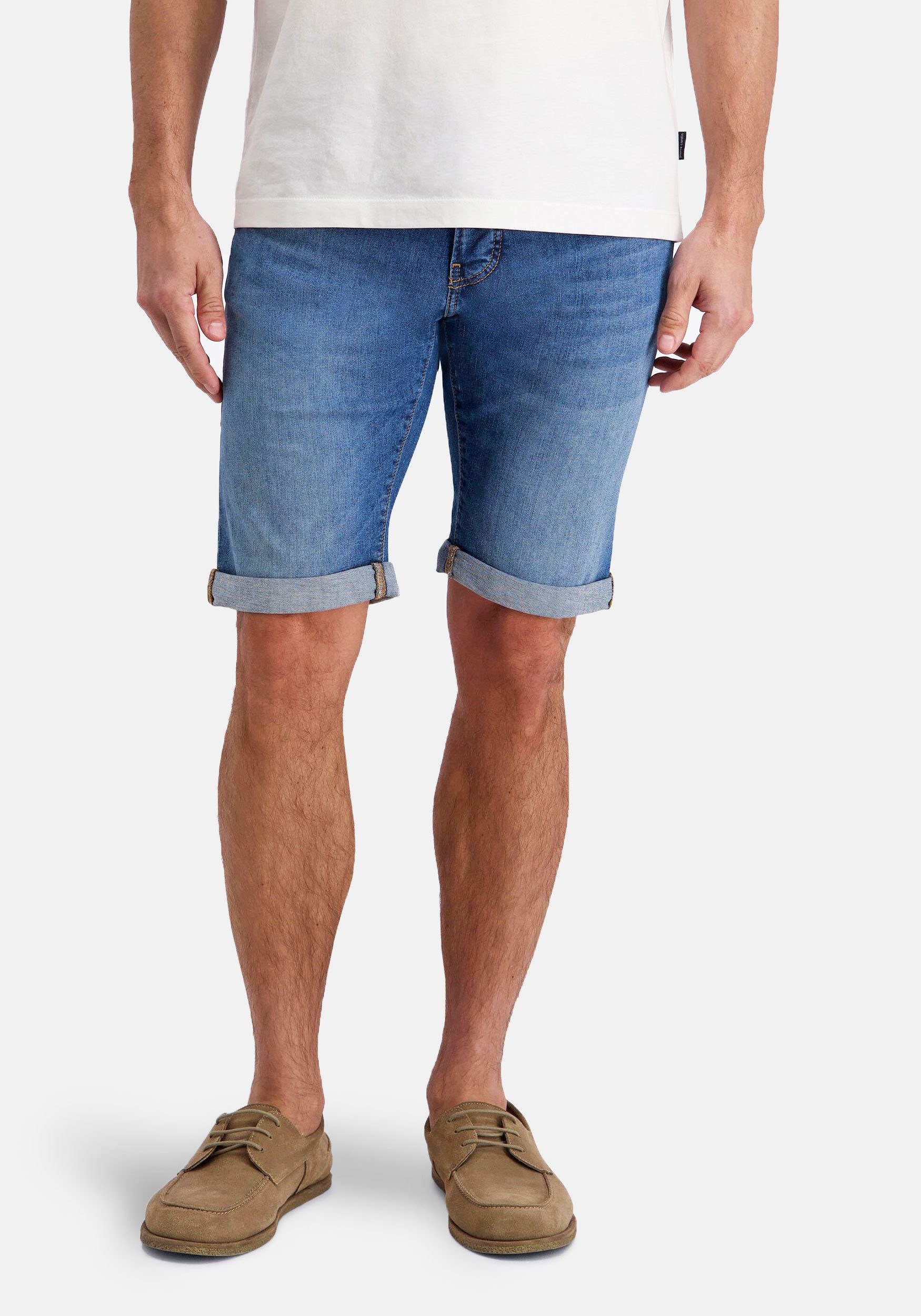 Pierre Cardin Jeansshorts PC-Sisteron Regular Fit Stretch-Denim, elastisch und bequem