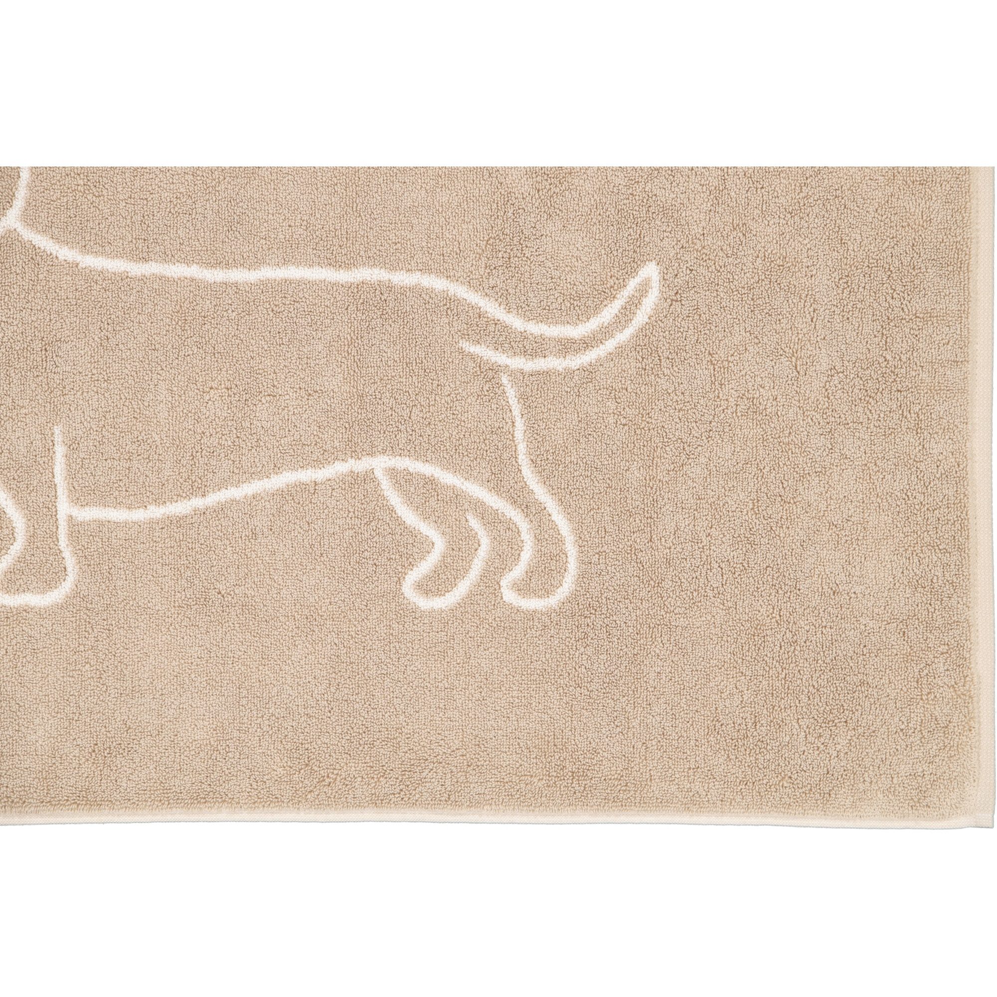 Cawö Duschmatte WE LOVE DOGS Companion 6248, 100% Baumwolle – Bild 3 von 3