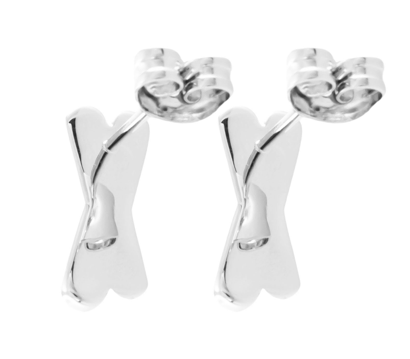 schöne Diamanten Ohrringe Auffallend Ohrring-Set Mador echten 4 mit