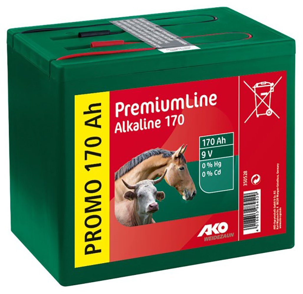 Kerbl Weidenzaun Kerbl Alkaline 9 Volt 170 AH Trockenbatterie 350528 günstig online kaufen