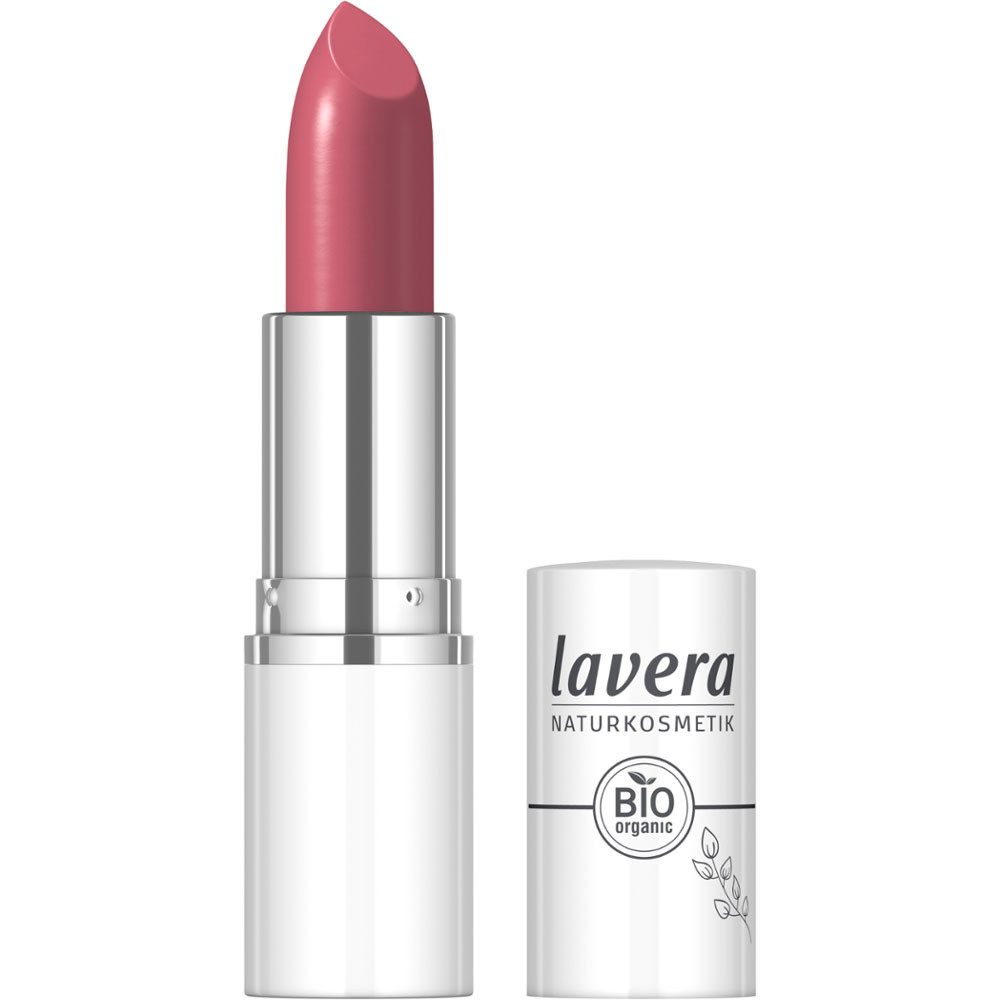 lavera Lippenstift Cream Glow Lipstick Wild Rose, 4.5 g