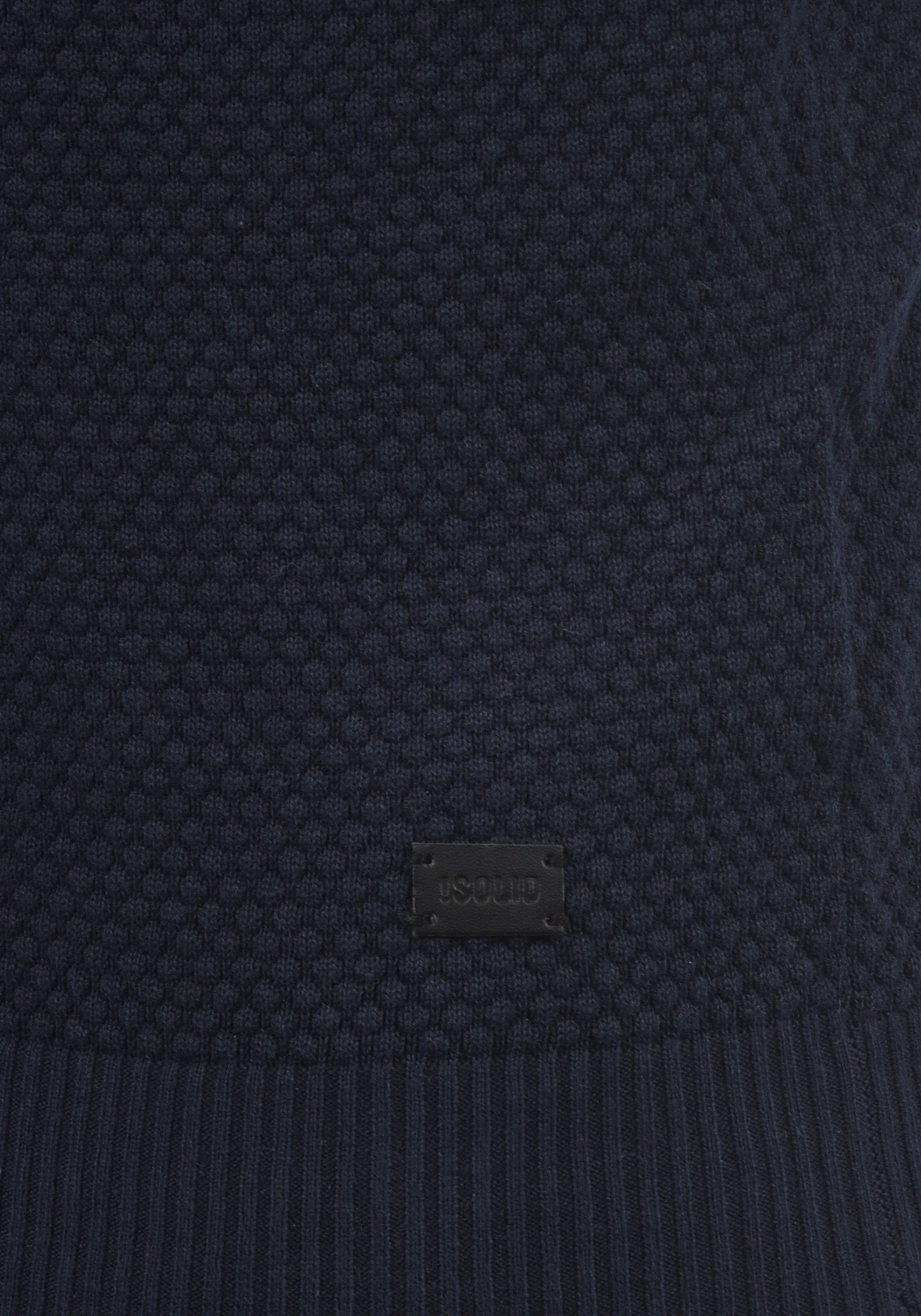 !Solid Rollkragenpullover SDKarlos Strickpullover mit Perlstrickmuster