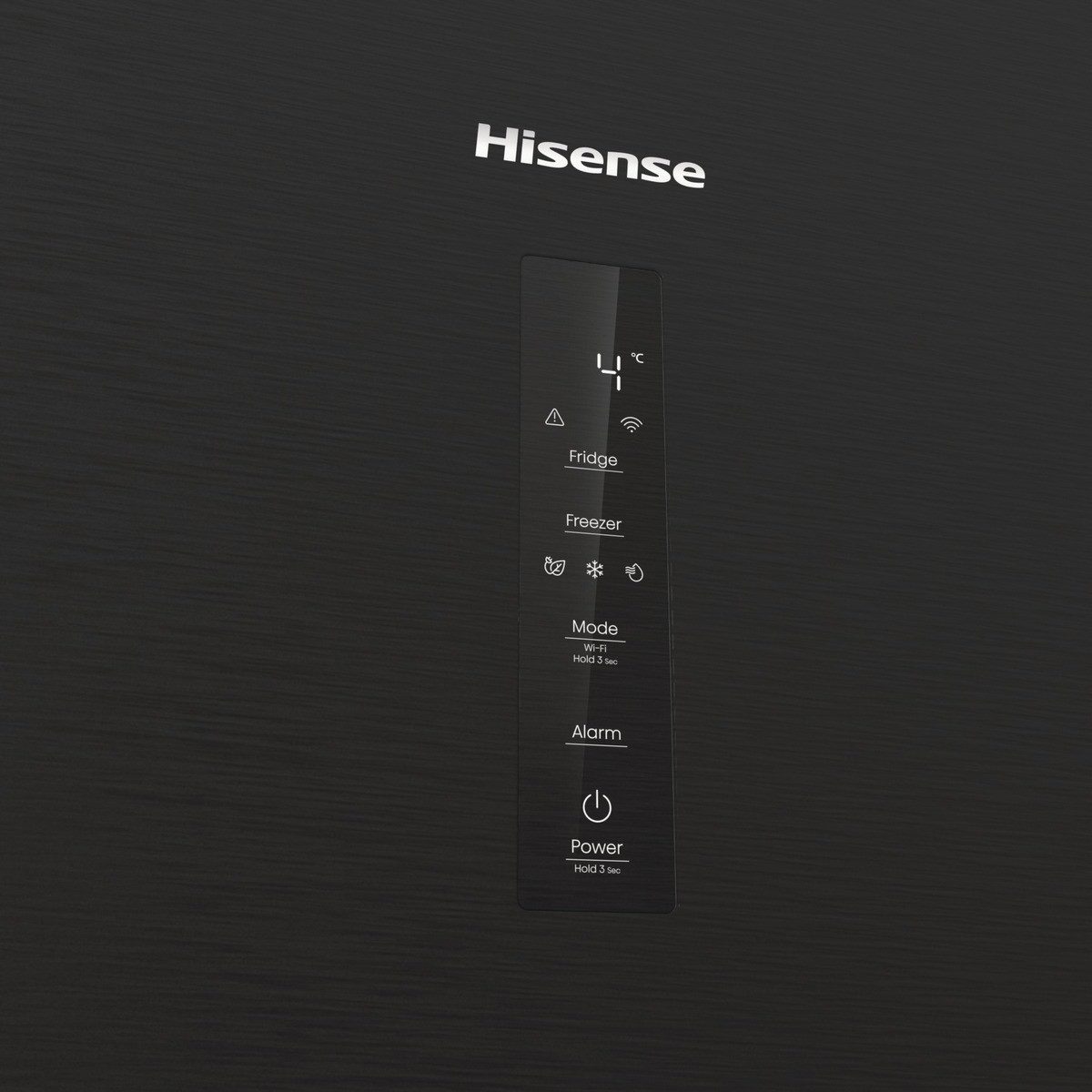 Hisense Kühl-/Gefrierkombination RB5P410SAFA, 203 cm hoch, 59,5 cm breit, BigVolumen Modell mit insgesamt 413 Liter – Bild 4 von 5