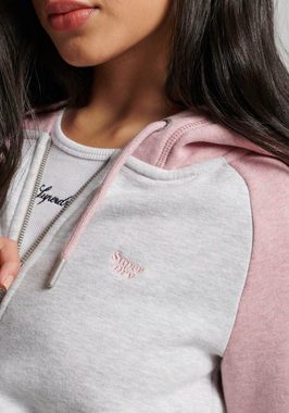 Superdry Kapuzensweatjacke ESSENTIAL BASEBALL ZIP HOODIE