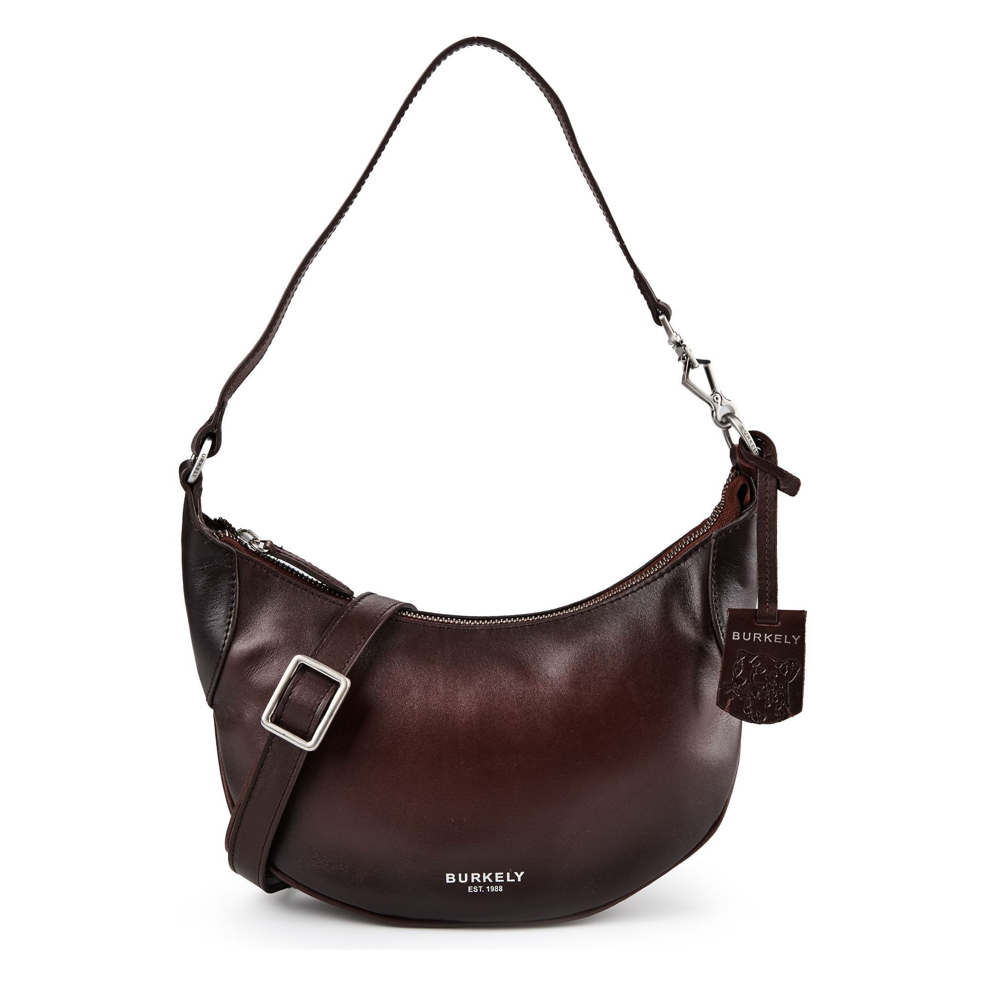 Burkely Schultertasche Ledger, Leder