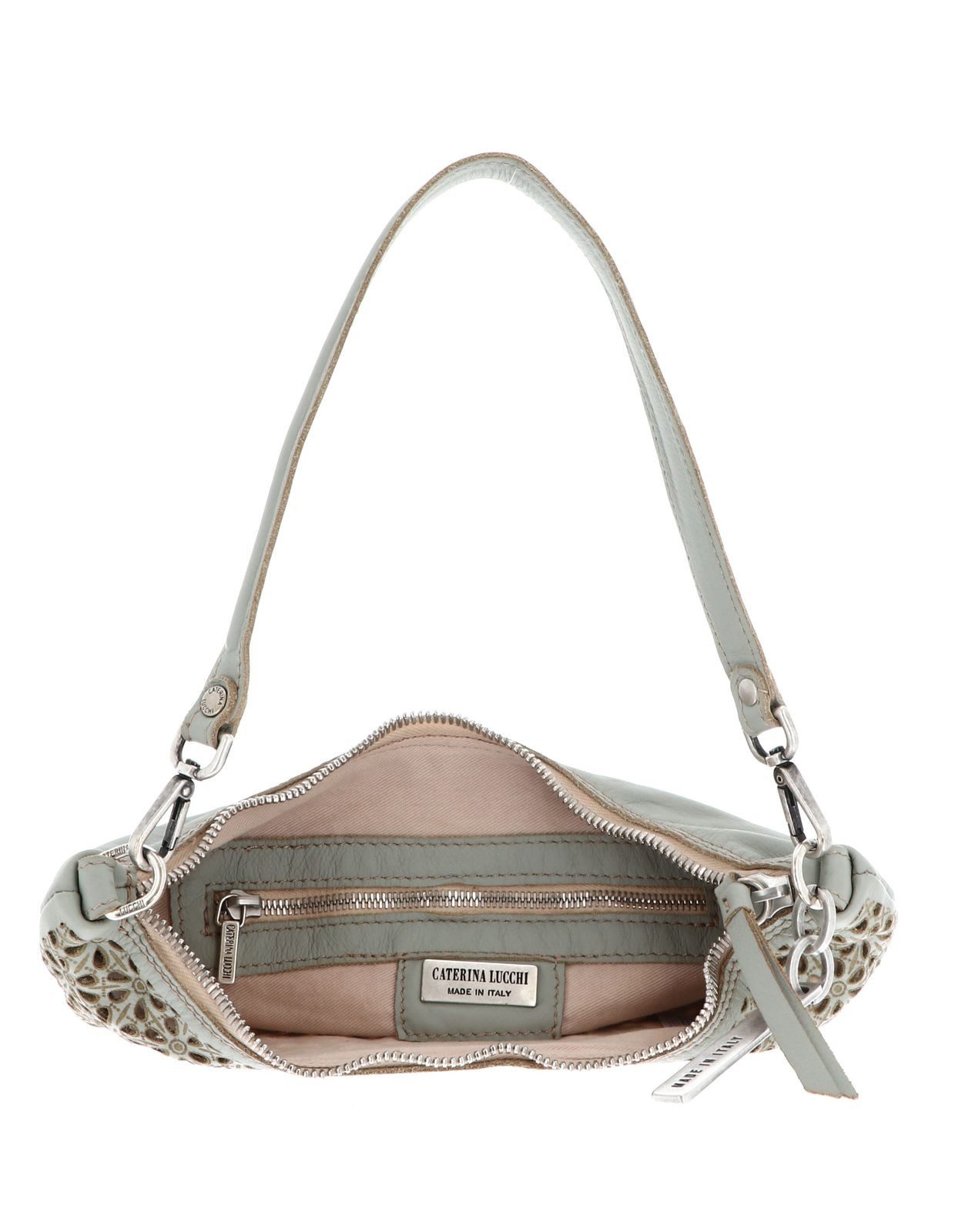 Caterina Lucchi Schultertasche Gloria Shoulder Bag, aus echtem Kalbsleder