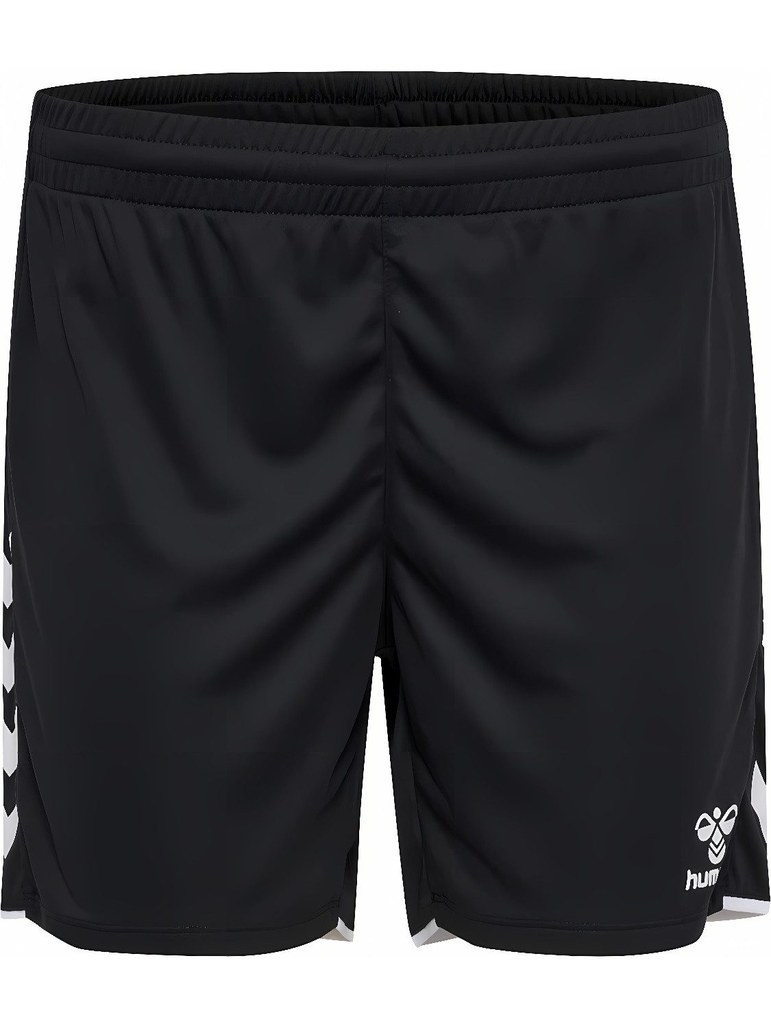 Sporthose hmlCORE 2.0 Shorts (angenehmes Tragegefühl) kurz schwarz/weiss Damen