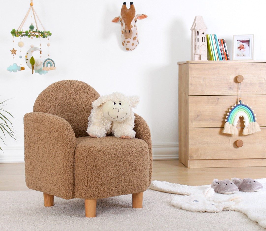 Skye Decor Bistrostuhl 100% FAUX FUR, 7 cm x 47 cm F1117