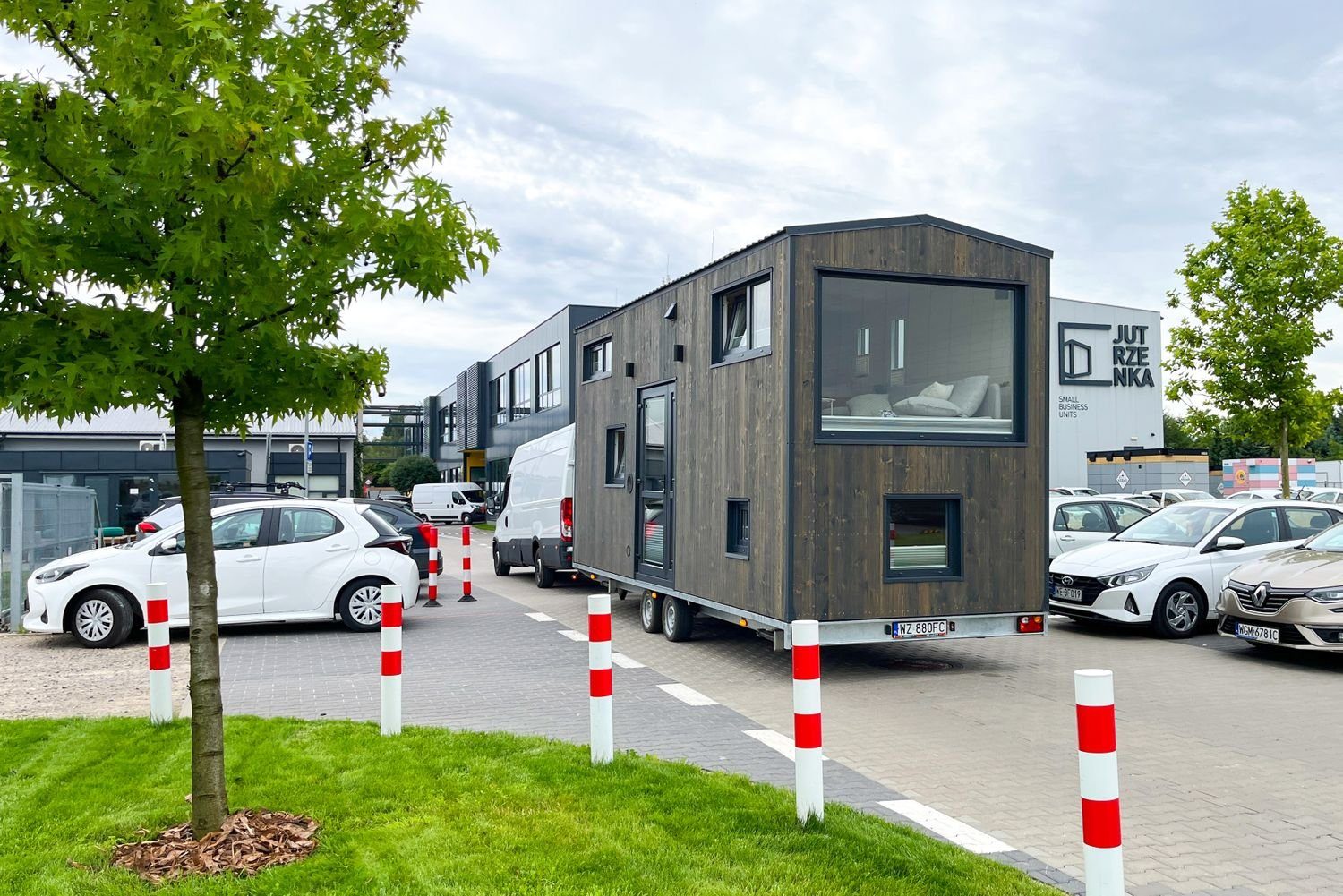TinyHouse Company Hauszelt Container Haus, Modulhaus, Minihaus, 32-34 m2 - Forest Modell
