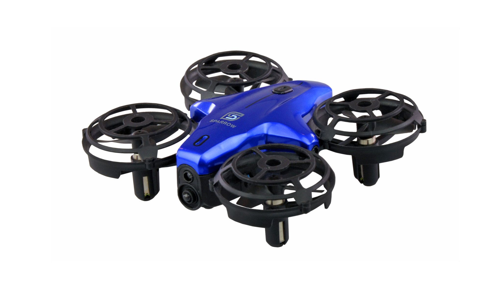 Amewi RC-Bagger Amewi Sparrow Mini Drohne, Steuerungssensoren blau