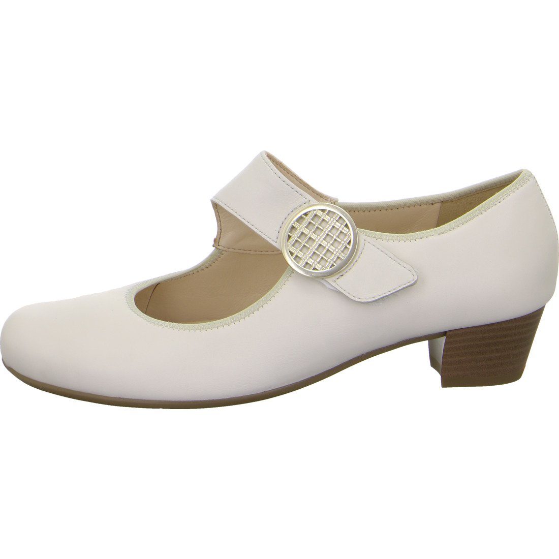 Schuhe, - Ara Ara 050745 Pumps Rauleder Catania Damen offwhite Pumps