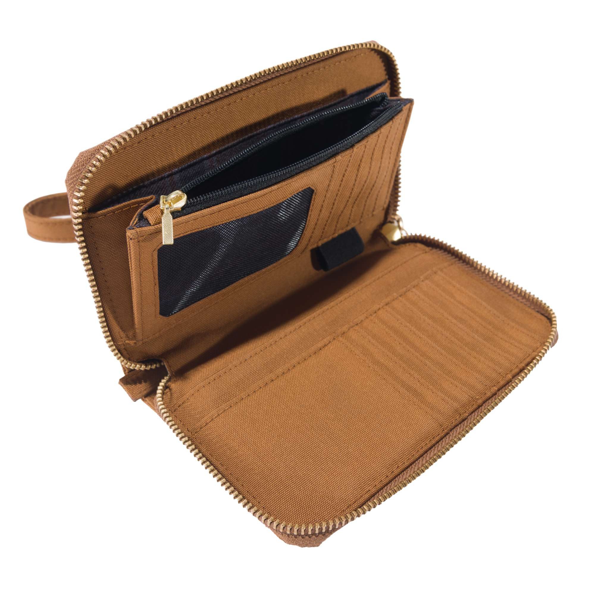 Carhartt Brieftasche NYLON DUCK LAY-FLAT CLUTCH WALLET (1-tlg), Münztasche mit Reißverschluss