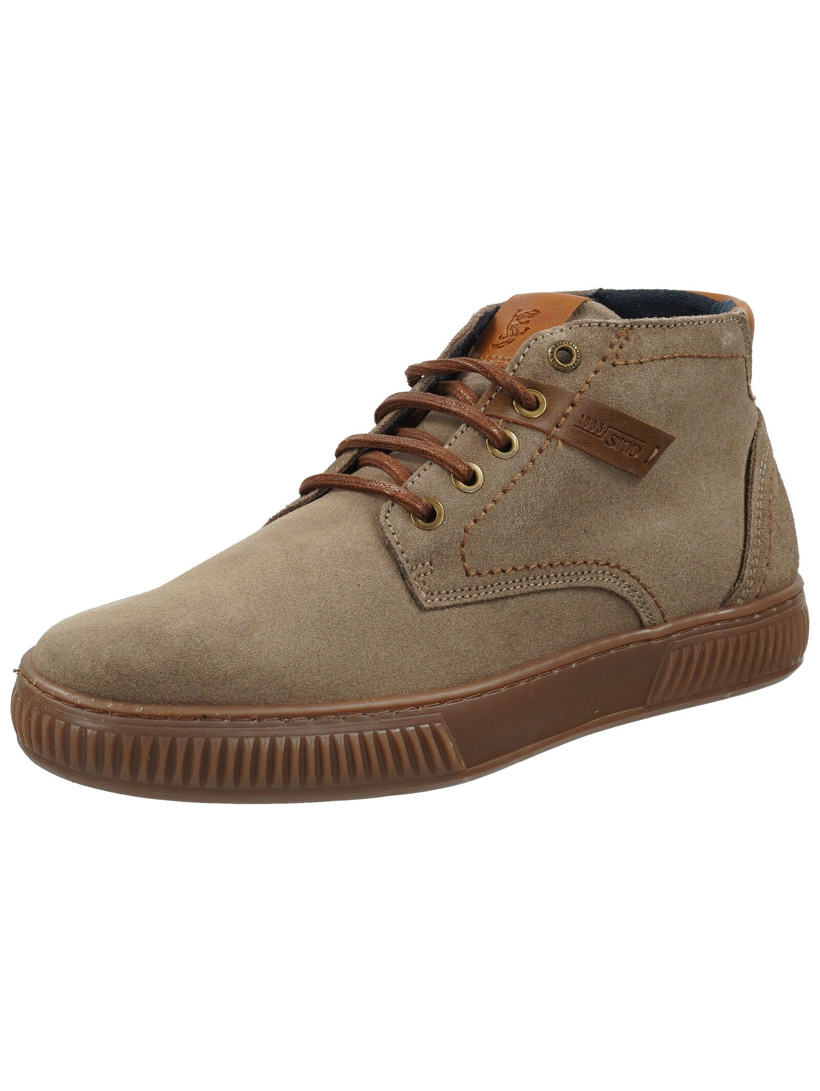 Salamander Halbschuhe Veloursleder Schnürschuh