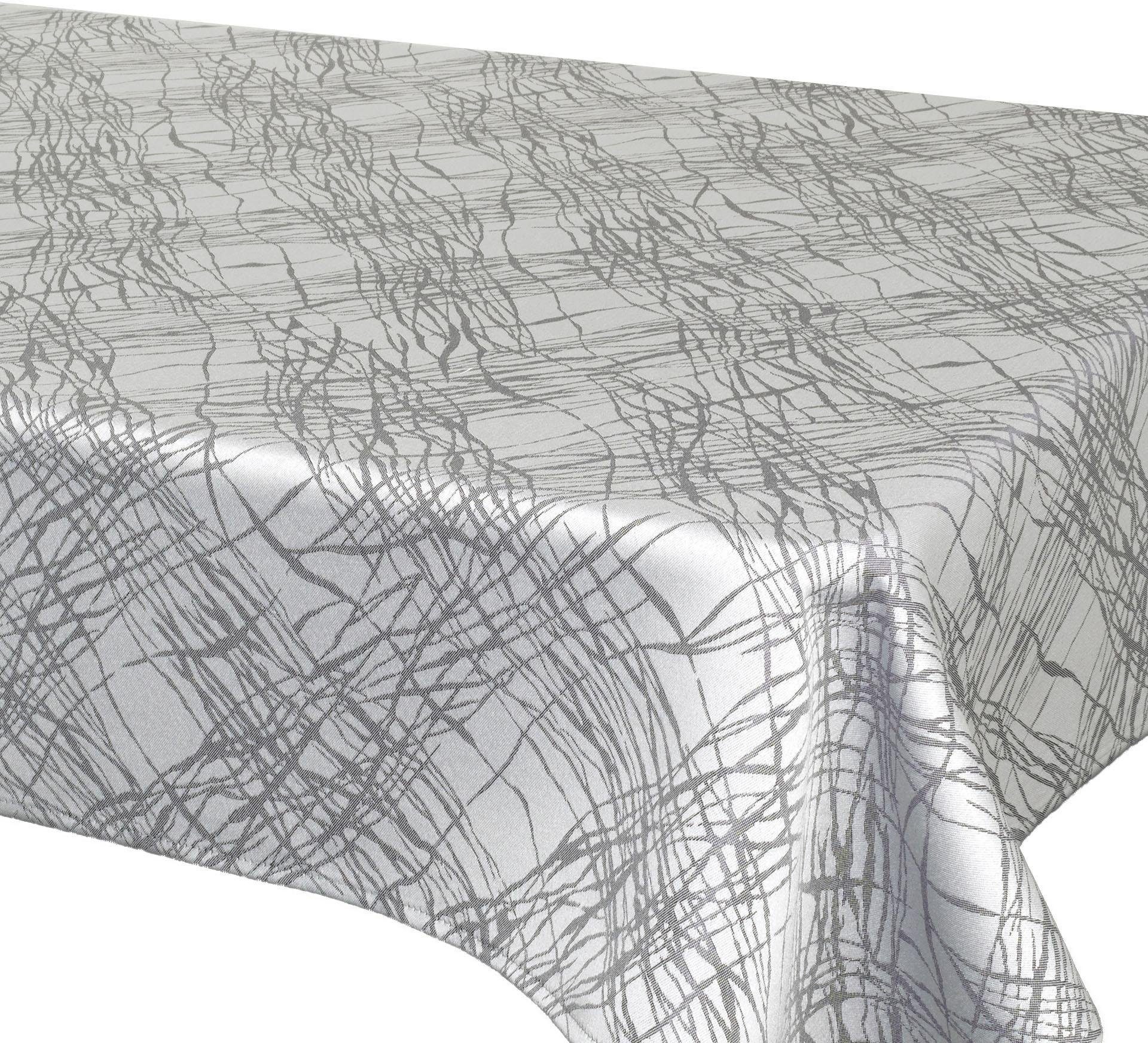 Delindo Lifestyle Tischdecke TENDENCE, Jacquard, Fleckschutz, 180 g/m² günstig online kaufen