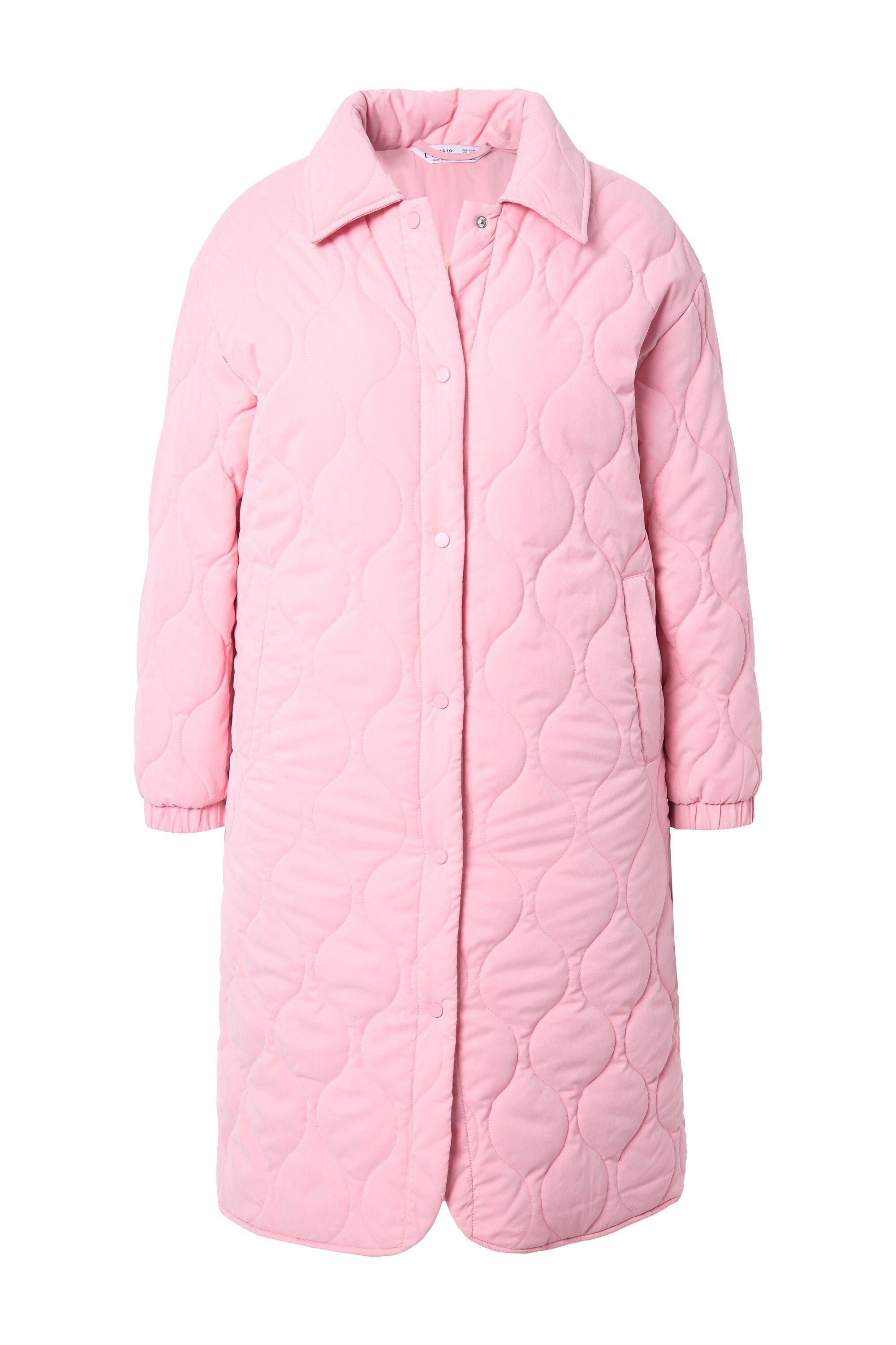 Studio Untold Steppmantel Steppmantel Loose Shape Teddyfutter günstig online kaufen