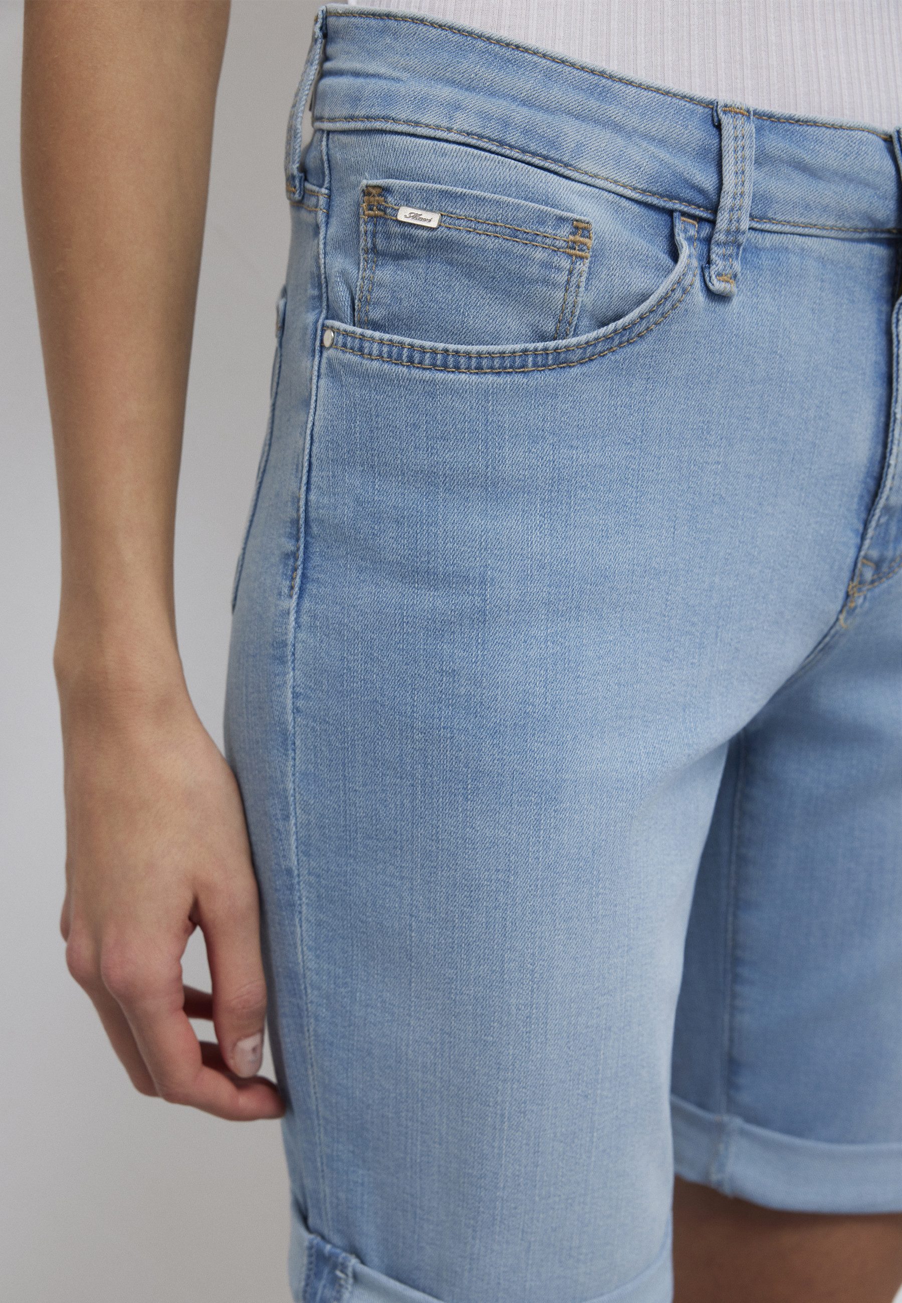 Mavi Straight-Jeans ALEXIS Boyfriend Shorts – Bild 5 von 5