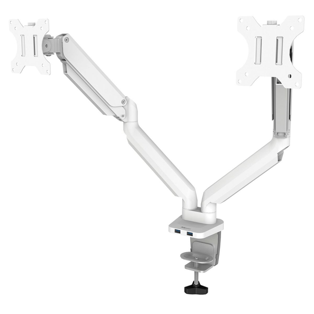 FELLOWES Monitor-Halterung Platinum Series Doppel Monitorarm