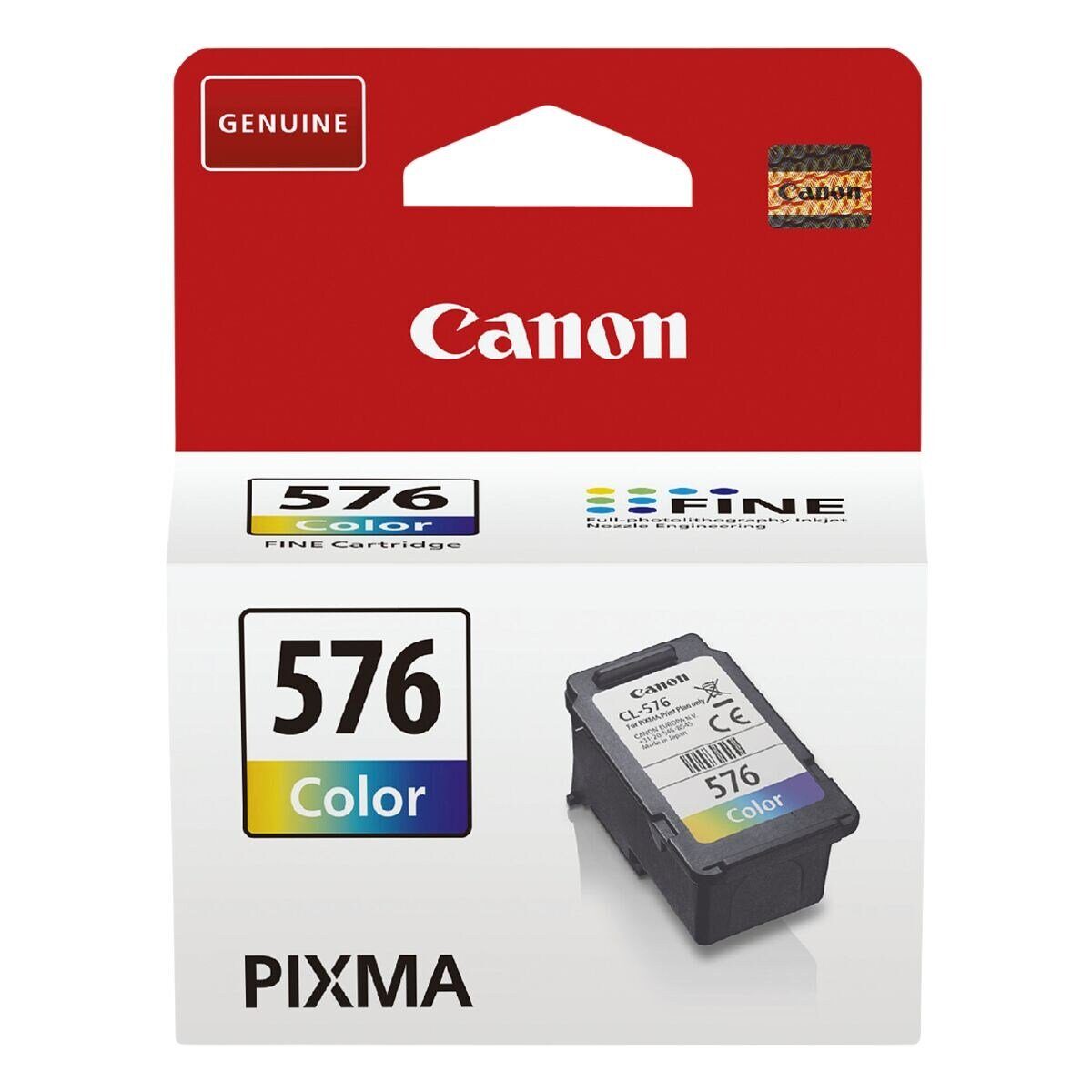 Canon PG-576 Tintenpatrone (Pack, Original Druckerpatronen, cyan / magenta / gelb)