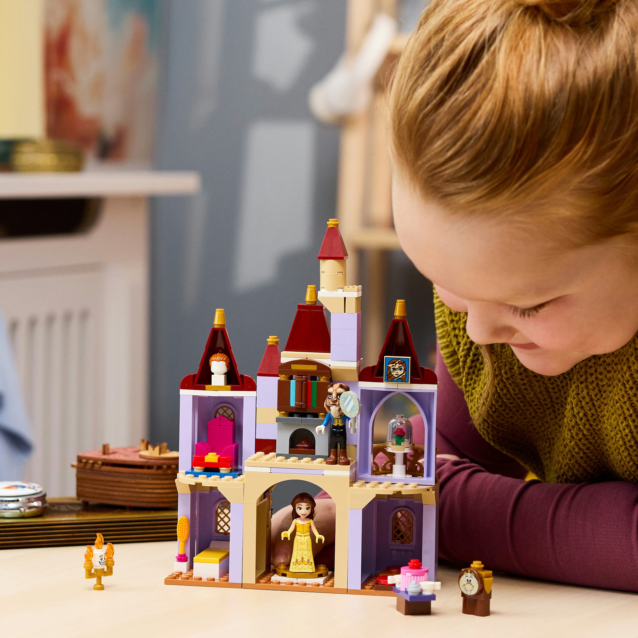 LEGO® Das verzauberte Schloss von Belle und dem Biest (43289) Konstruktionsspielsteine, (254 St), LEGO Disney Princess; Made in Europe