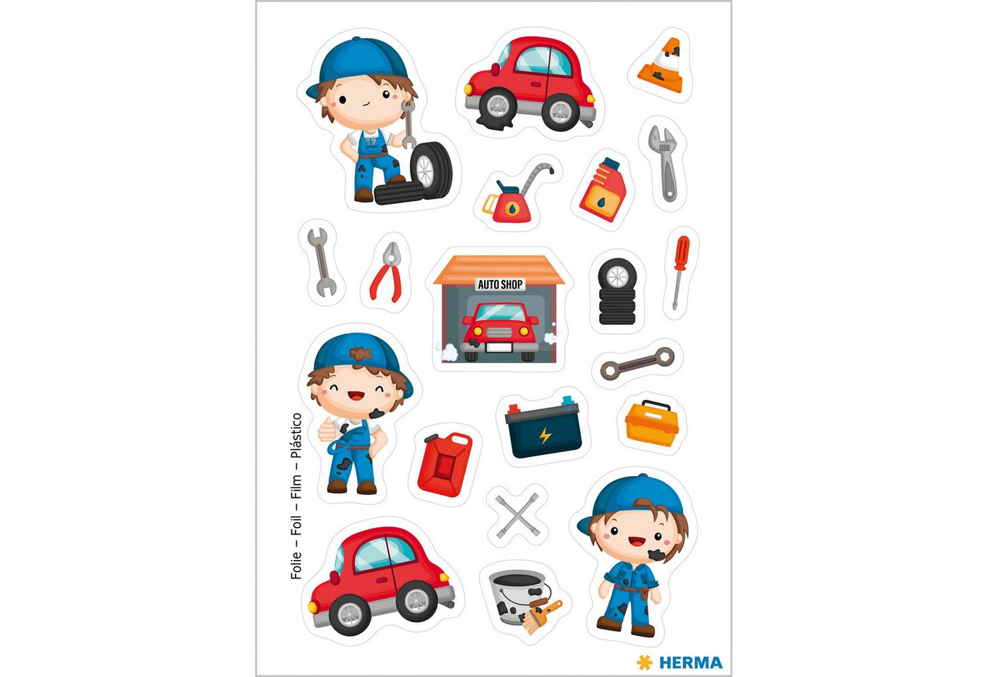 Thumbnail - HERMA Sticker Herma Sticker MAGIC Der kleine Mechaniker 1 Bl