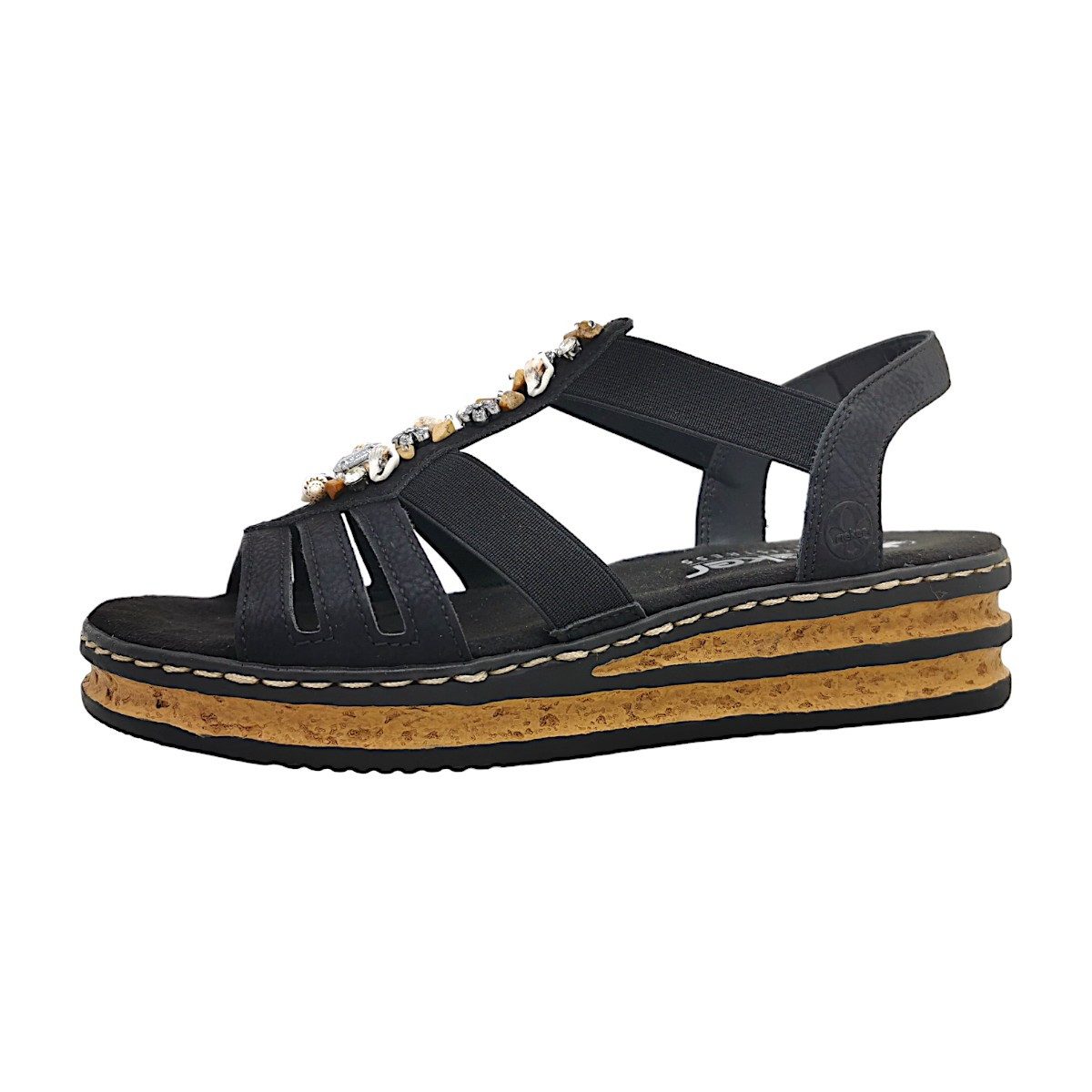 Rieker Sandalette Plateausandale günstig online kaufen