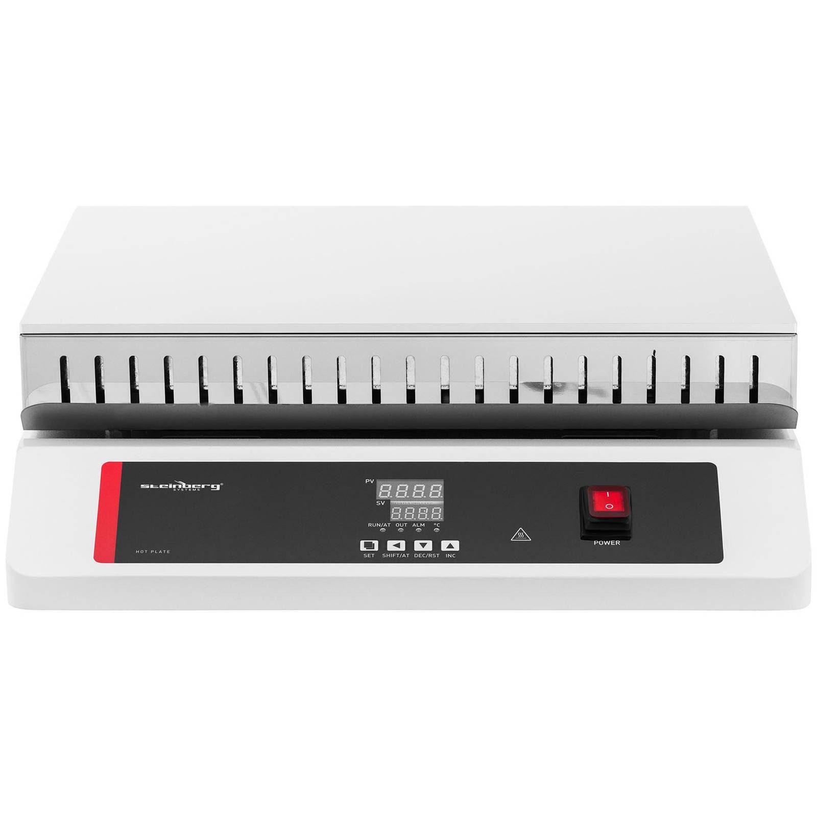 Steinberg Systems Heizgerät Laborheizplatte Heizplatte mit Temperaturregelung 2650 W 45 x 35 cm, verschiedene Größen
