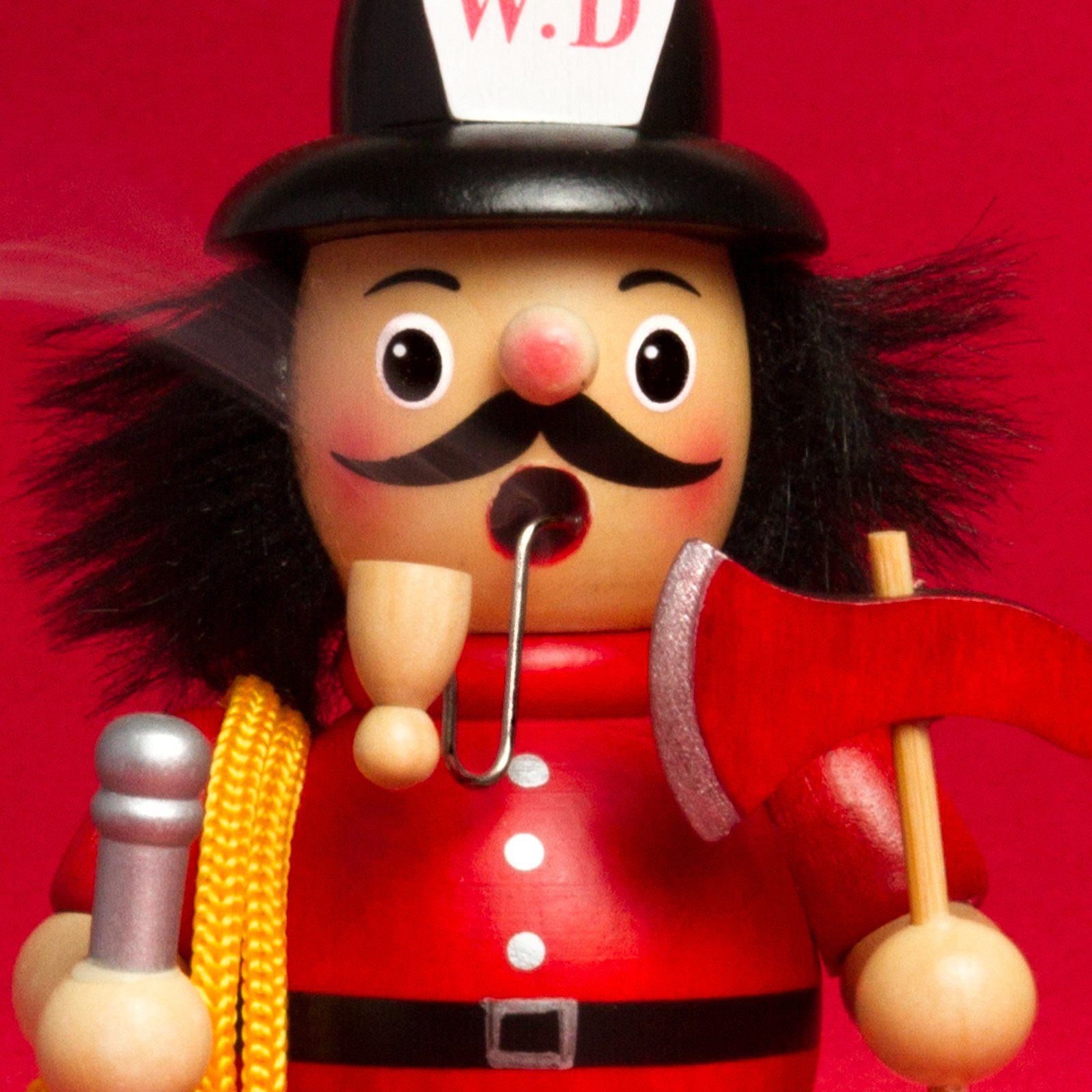 rot RM-B - Motive Holz Feuerwehrmann aus Weihnachtsfigur B08 verschiedene SIKORA Räuchermännchen